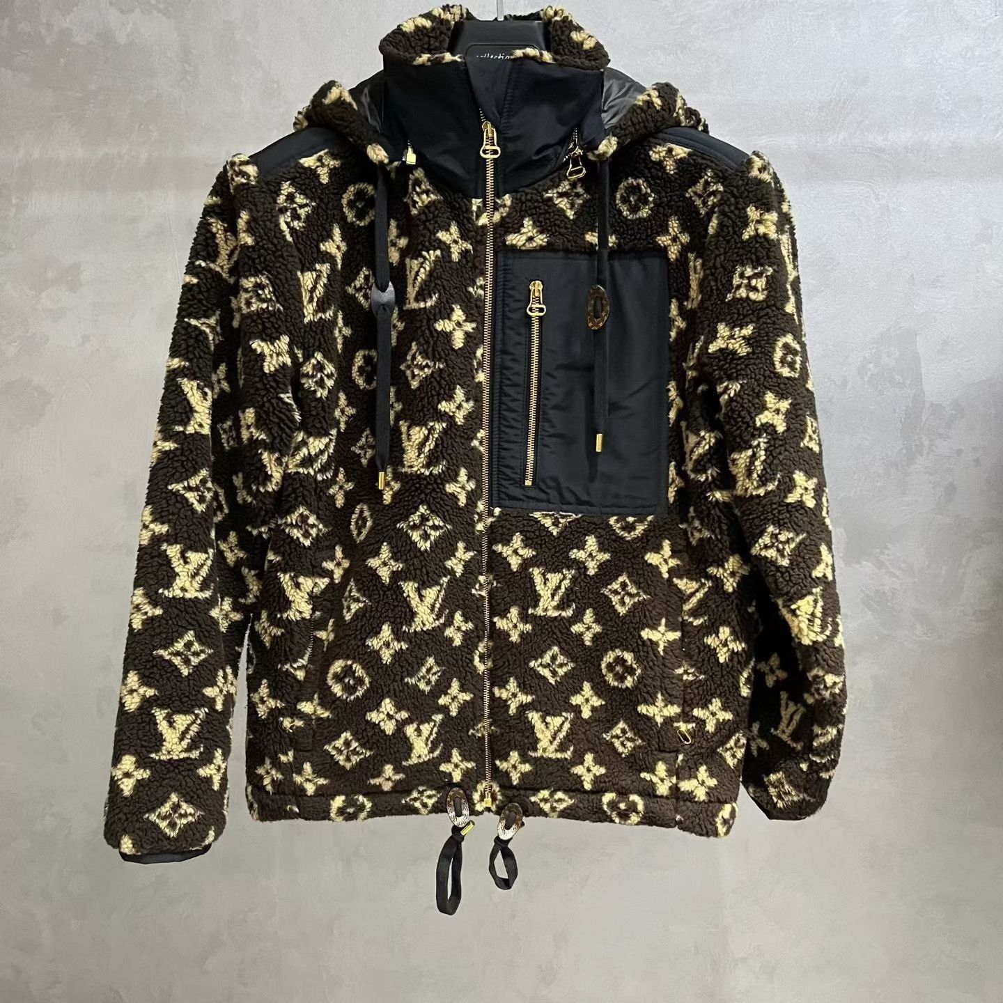 Louis Vuitton Louis Vuitton Brown Logo Cropped Jacket Size XXS / US 00 / IT 34 - 1 Thumbnail