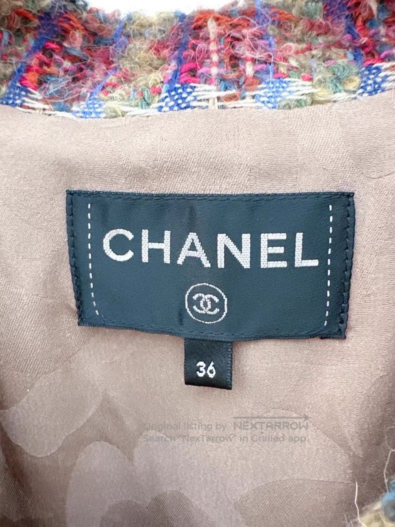 Chanel Chanel 22K autumn and winter retro tweed colour diamond bu Size XS / US 0-2 / IT 36-38 - 3 Thumbnail