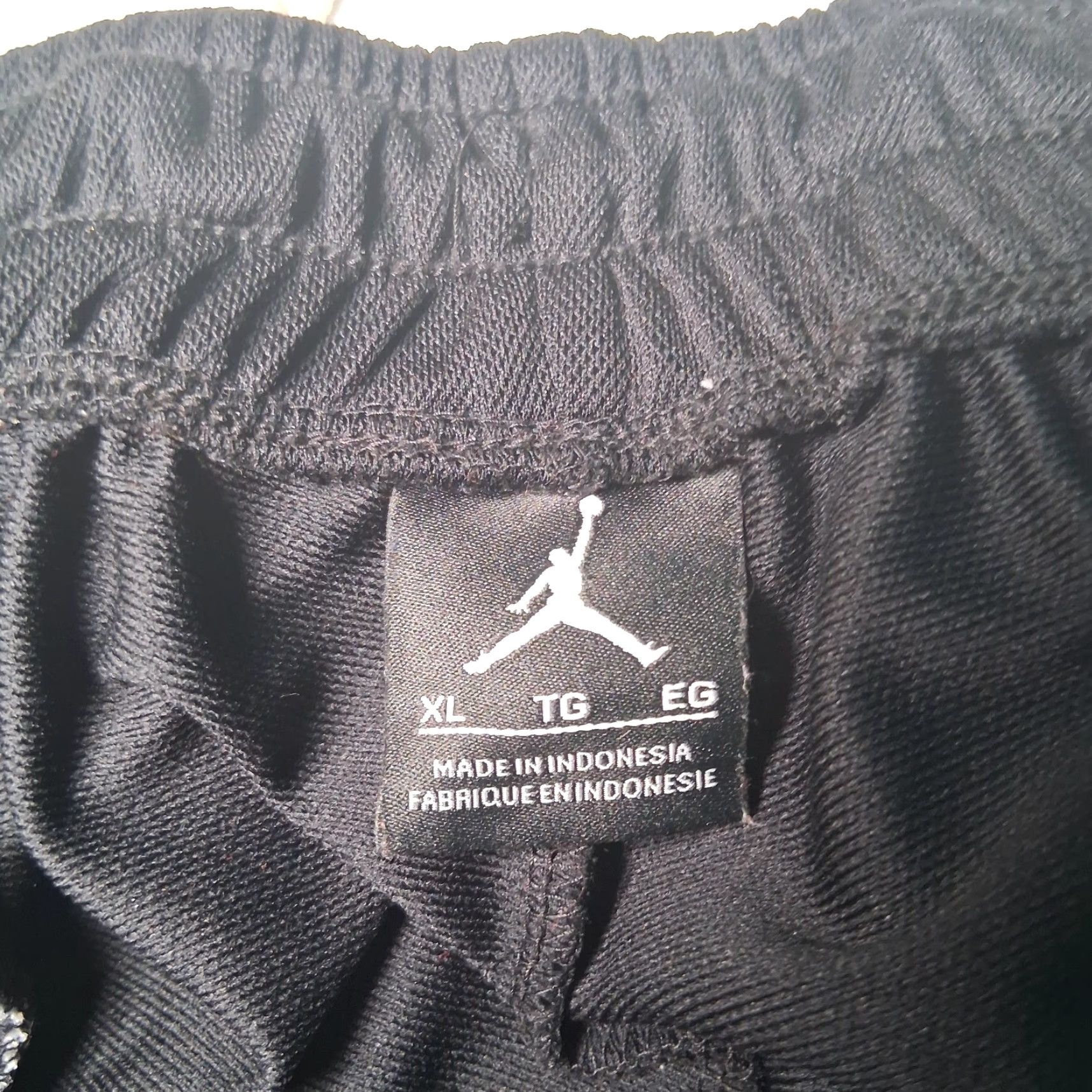 Jordan Brand Air Jordan Pants Men XL Black Stripe Athletic Sports Athleisure Read Size US 36 / EU 52 - 5 Thumbnail