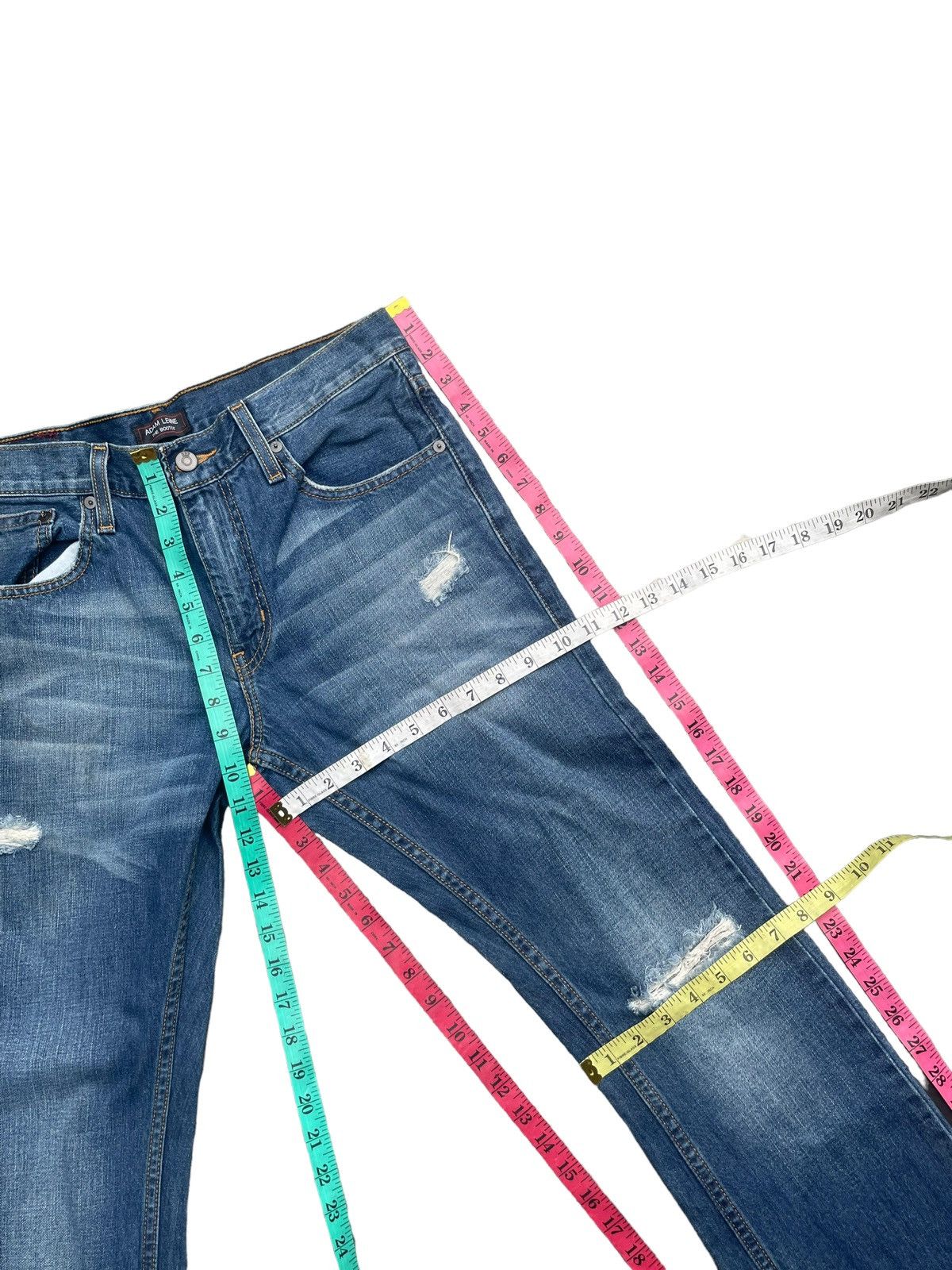 Adam Levine Adam Levine The Bootcut Distresed Denim Size US 32 / EU 48 - 16 Thumbnail
