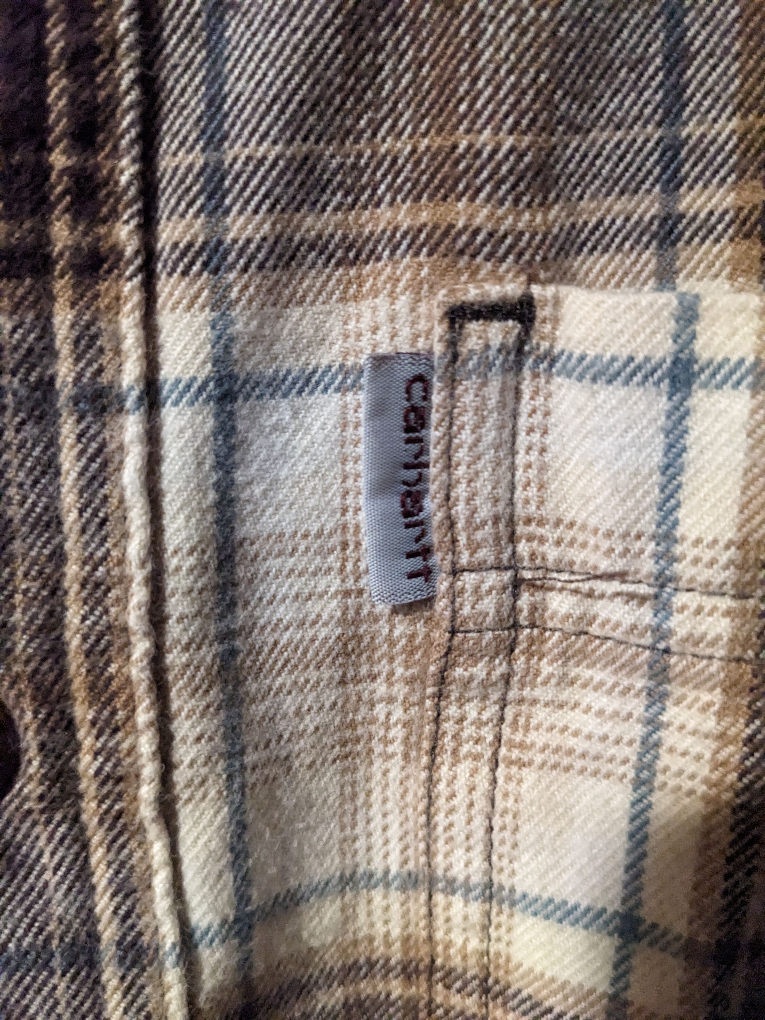 Carhartt × Designer Carhartt Relaxed Fit Brown Medium Flannel Size US M / EU 48-50 / 2 - 2 Thumbnail