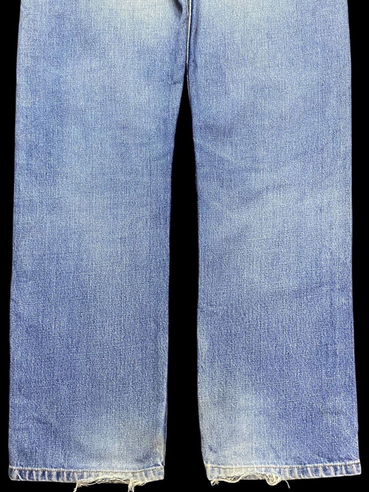 Levi's Vintage Clothing Vintage Levis 505 Y2K Faded Wash Distressed Style Loose Jean Size US 33 - 6 Thumbnail