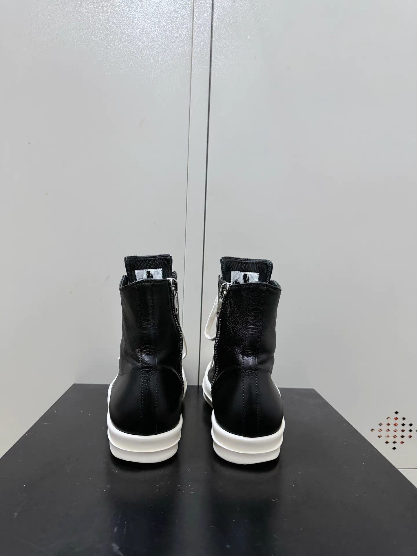 Rick Owens Rick Owens leather Converse high-top sneakers Size US 7 / EU 40 - 3 Thumbnail