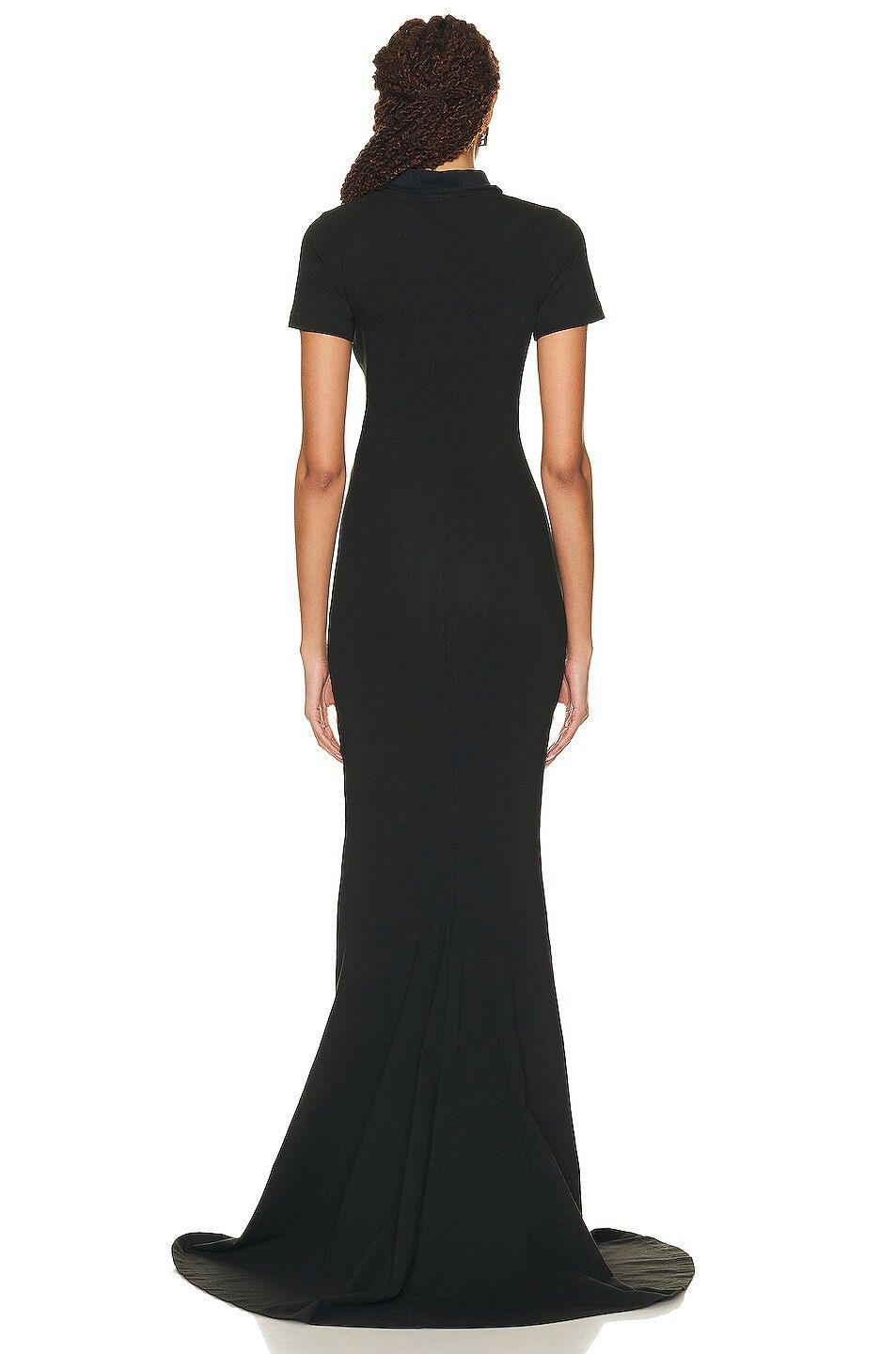 Balenciaga o1y0625 Maxi Dress in Black Size XS / US 0-2 / IT 36-38 - 3 Thumbnail