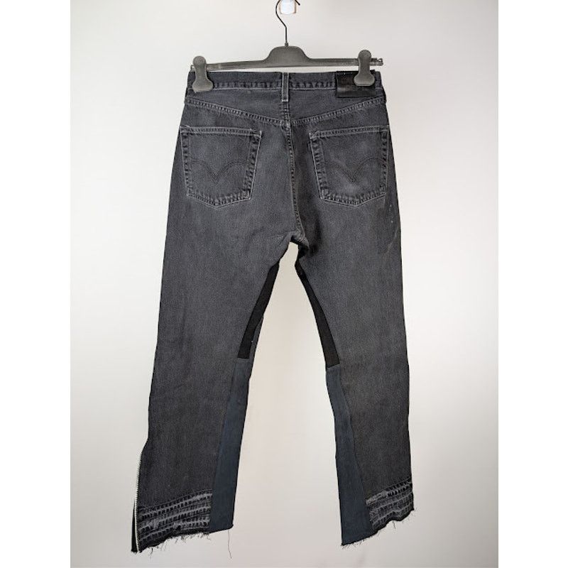 Gallery Dept. o1rshd1 Ready LA Flare Denim Jeans in Black Size US 32 / EU 48 - 16 Thumbnail