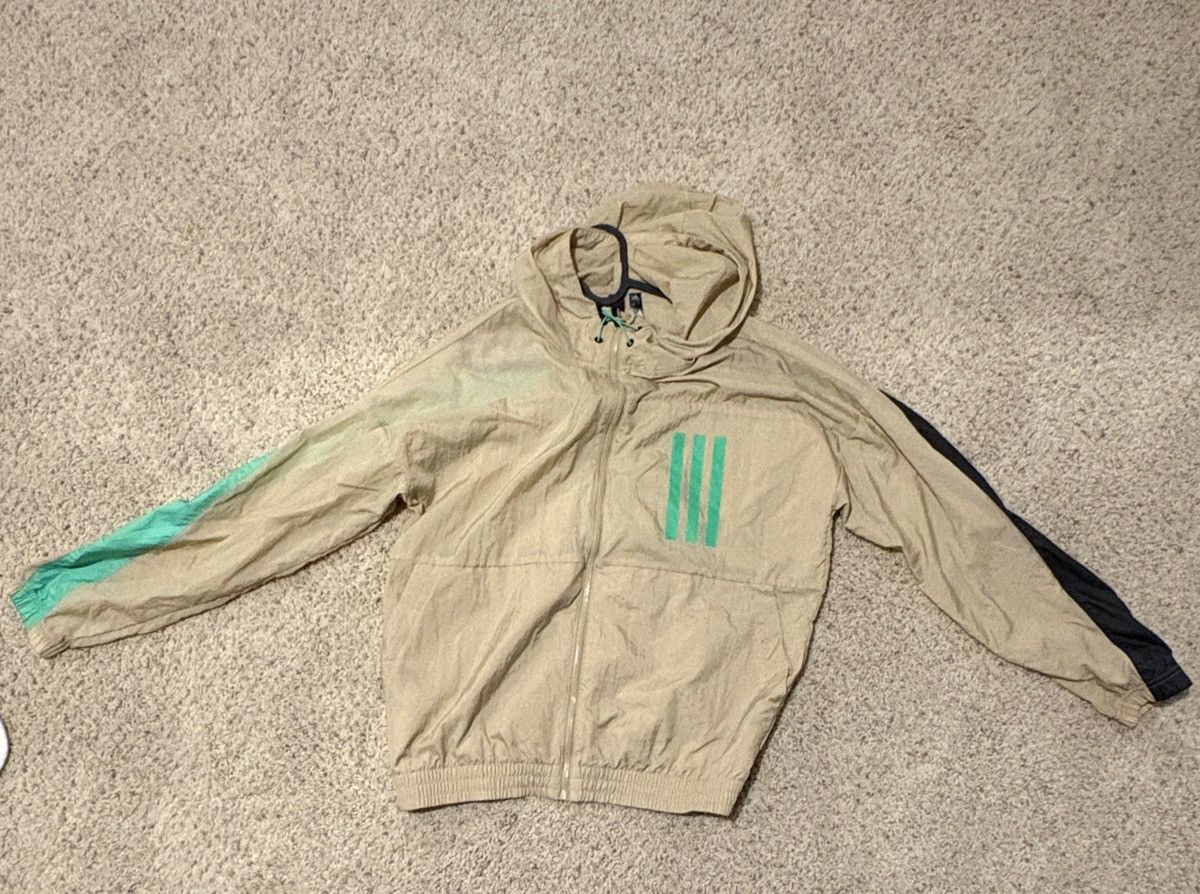 Adidas Adidas Khaki/brown windbreaker jacket Size US XL / EU 56 / 4 - 1 Thumbnail
