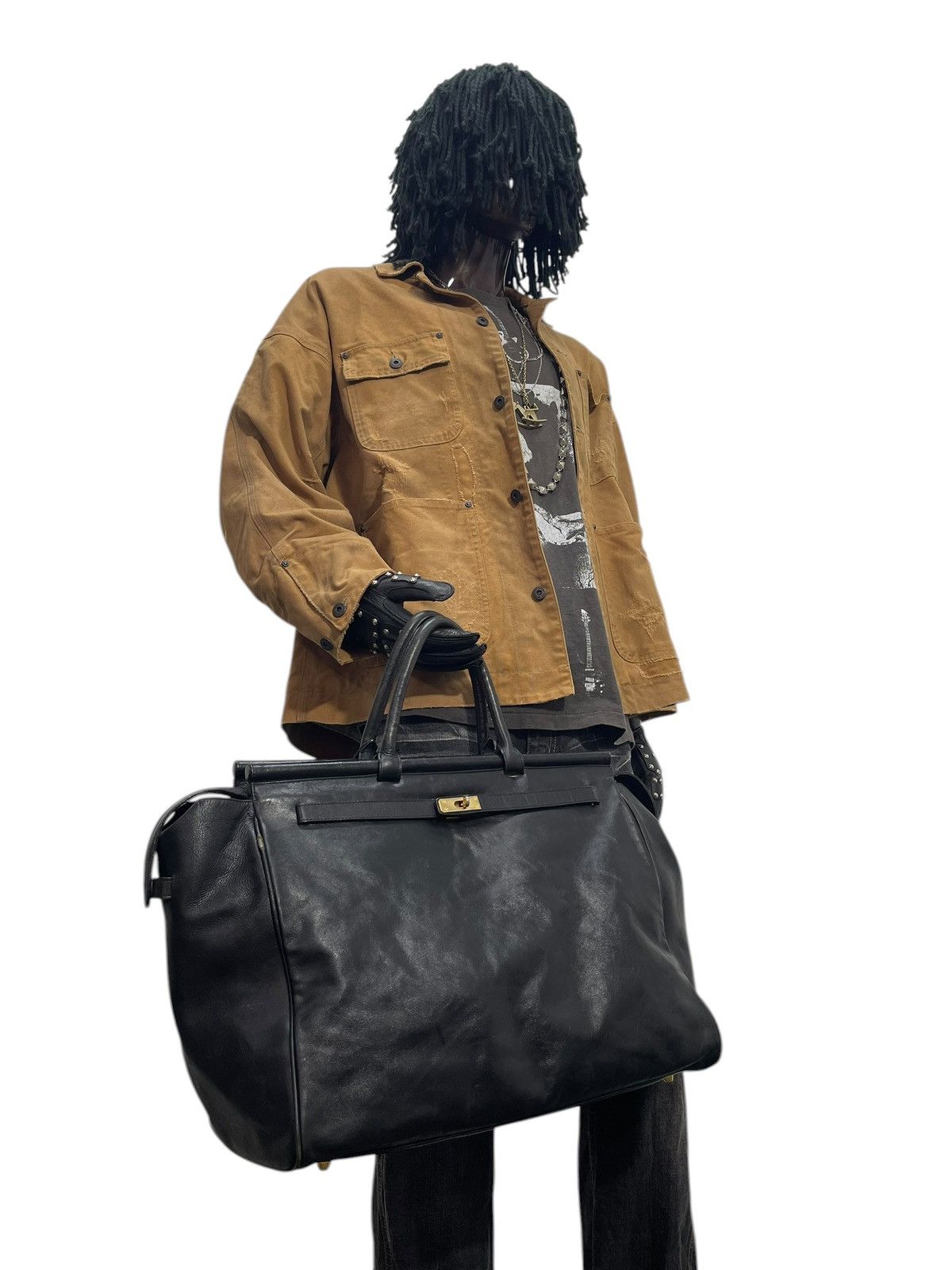 If Six Was Nine Birkin Bag Style Luna Borsa Leather Hermes julius dior 1🟩2 Size ONE SIZE - 3 Thumbnail