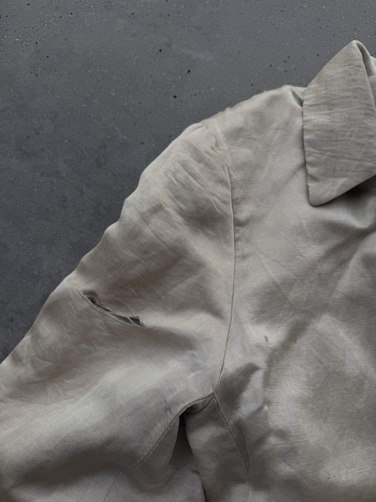 Designer × Japanese Brand × Jil Sander 🚀VINTAGE JIL SANDER silk blazer rare! Size M / US 6-8 / IT 42-44 - 3 Thumbnail