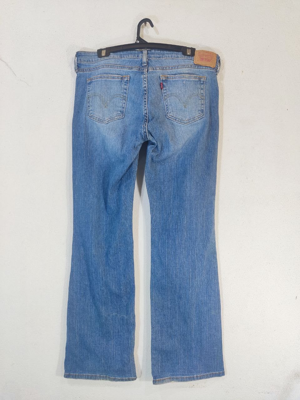 Levi's vintage levis 545 low bootcut flare denim nice design Size US 37 - 1 Thumbnail
