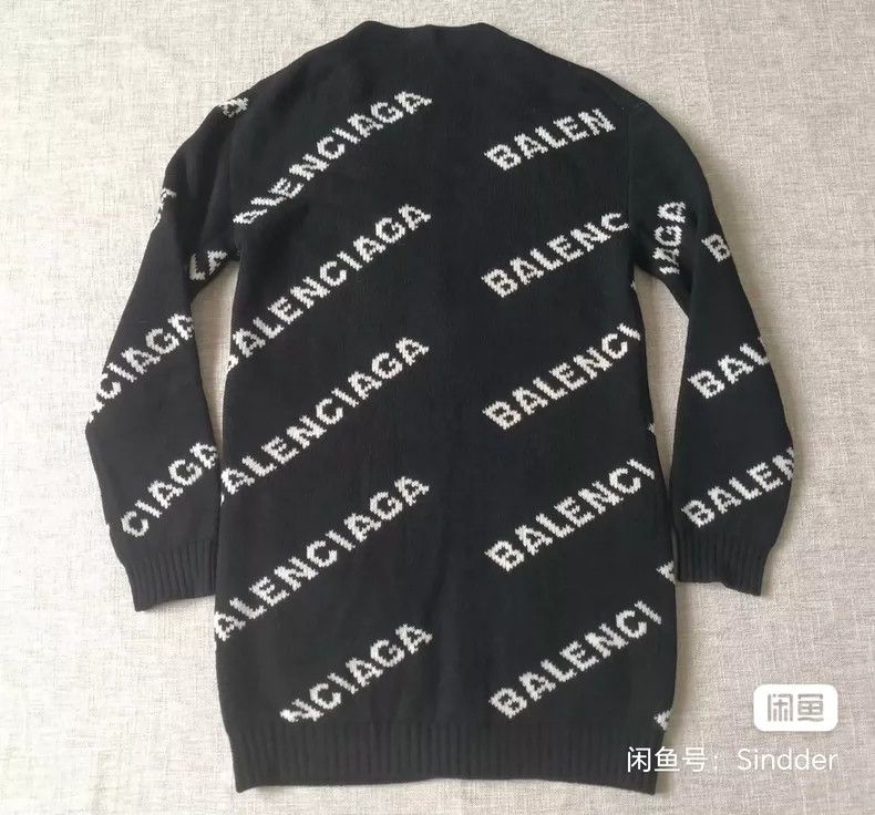 Balenciaga Balenciaga Full print cardigan sweater sweater Size XS / US 0-2 / IT 36-38 - 7 Thumbnail
