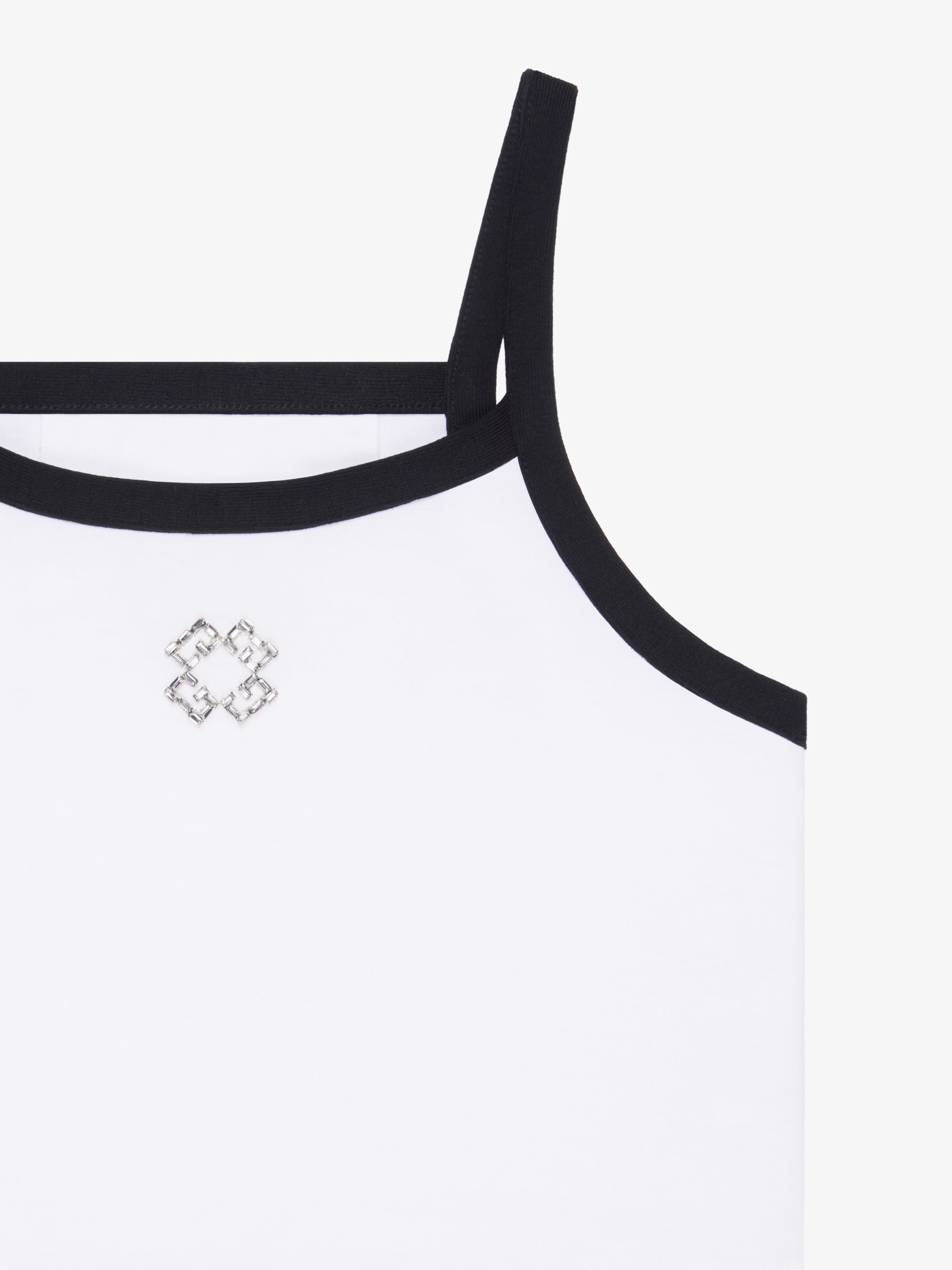 Givenchy oc11z0725 Crop Top in White Size XL / US 12-14 / IT 48-50 - 5 Thumbnail