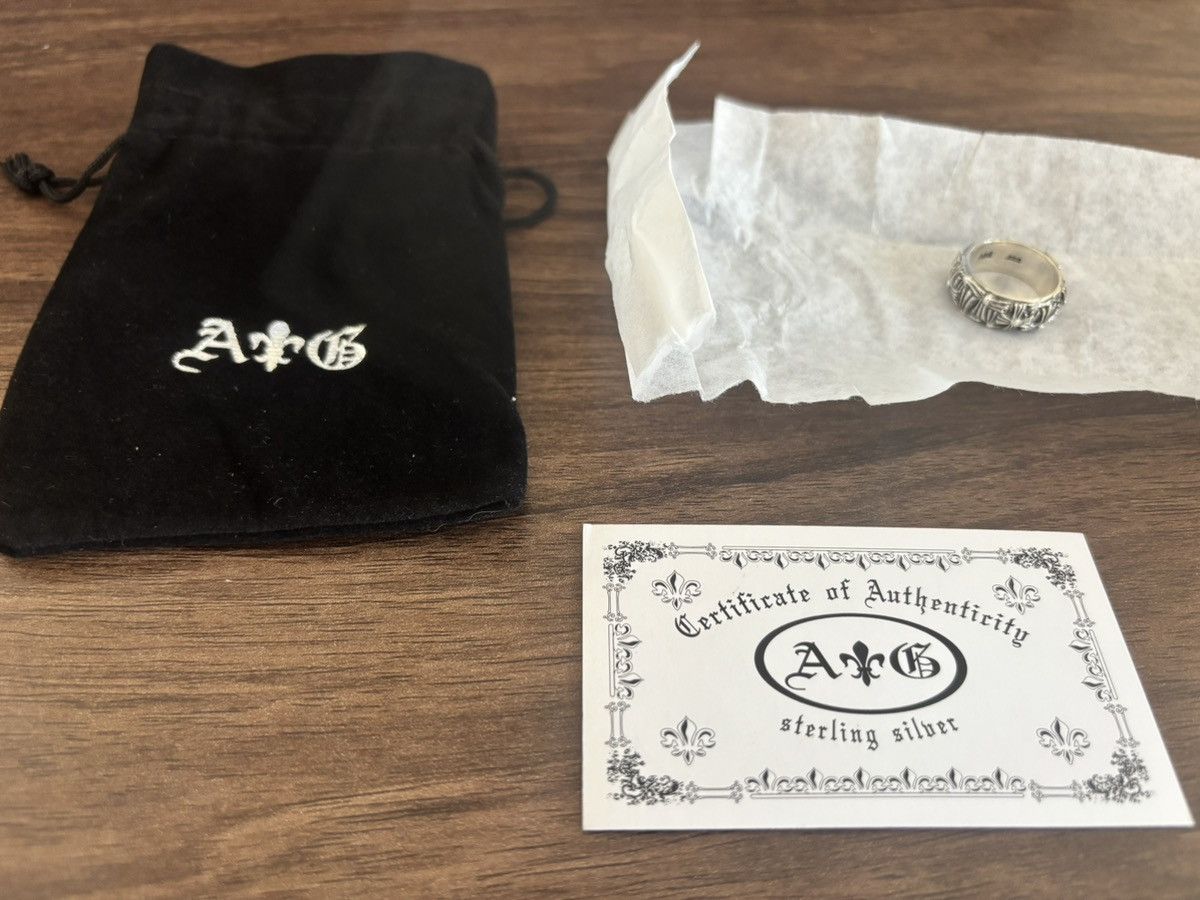 A&G Rock A&G Rock Multi Cross Sterling Silver Band Ring Size ONE SIZE - 3 Thumbnail