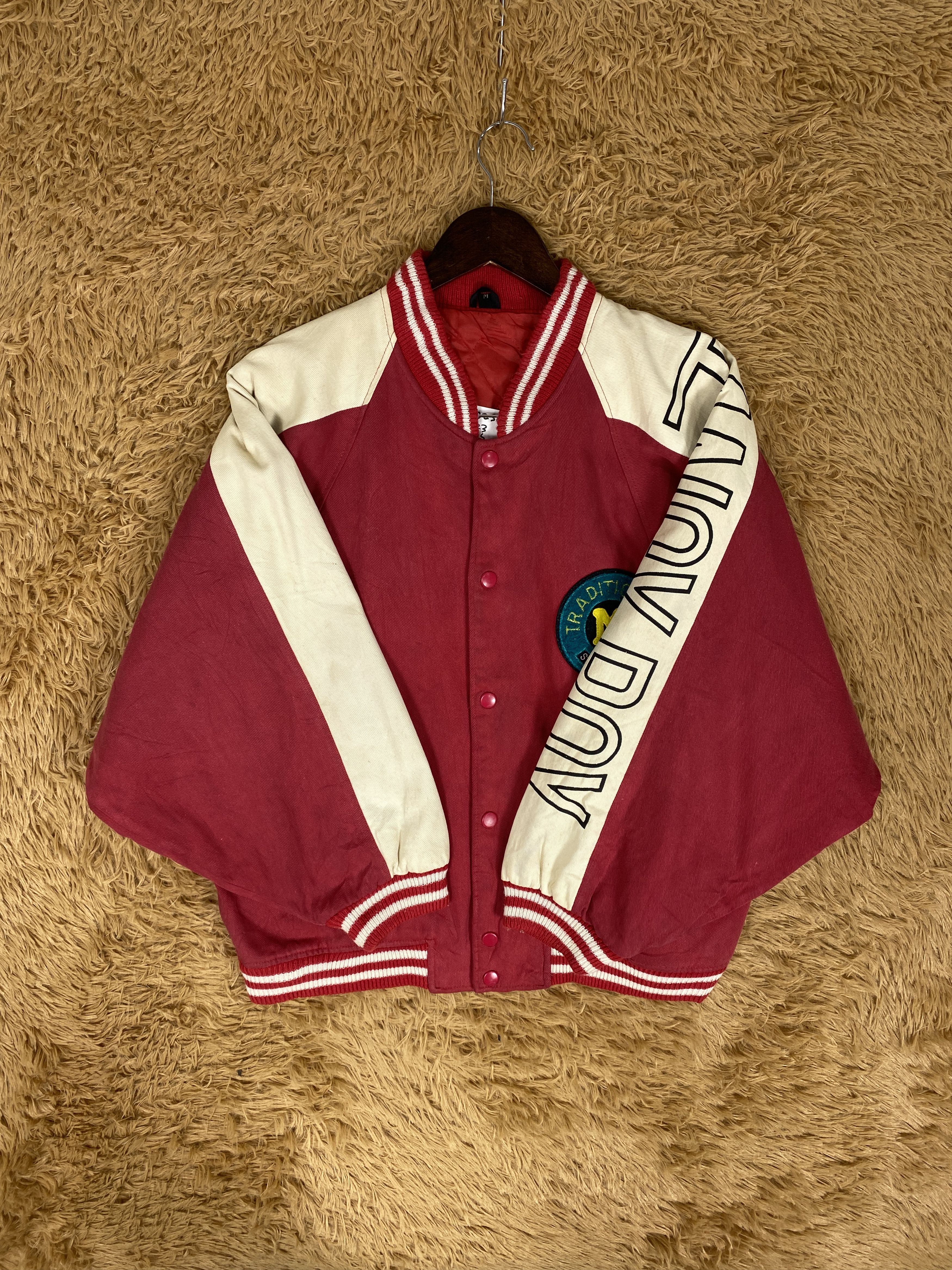 MLB Vintage Japanese Brand Quilted Lining Varsity Jacket J2250 Size US S / EU 44-46 / 1 - 6 Thumbnail