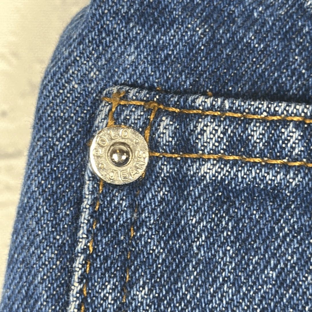 Ralph Lauren VINTAGE Polo Jeans Co. Ralph Lauren Jeans size 36 Paper Tag Back Flag Patch Size US M / EU 48-50 / 2 - 4 Thumbnail