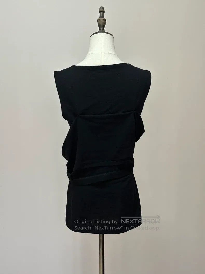 Comme des Garcons Comme Des Garcons Black irregular fake two-piece deformati Size S / US 4 / IT 40 - 2 Thumbnail