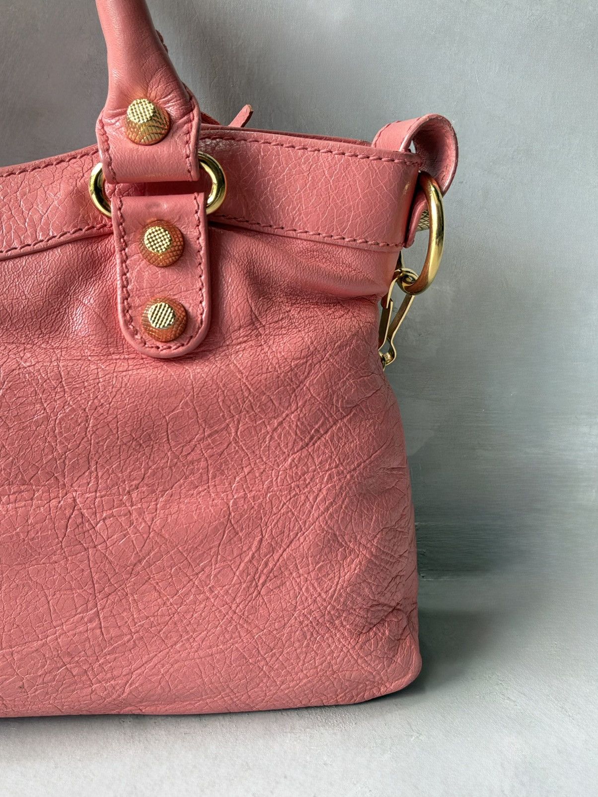 Balenciaga Balenciaga - Le First - Giant 12 Candy Pink Lambskin Bag Size ONE SIZE - 15 Thumbnail