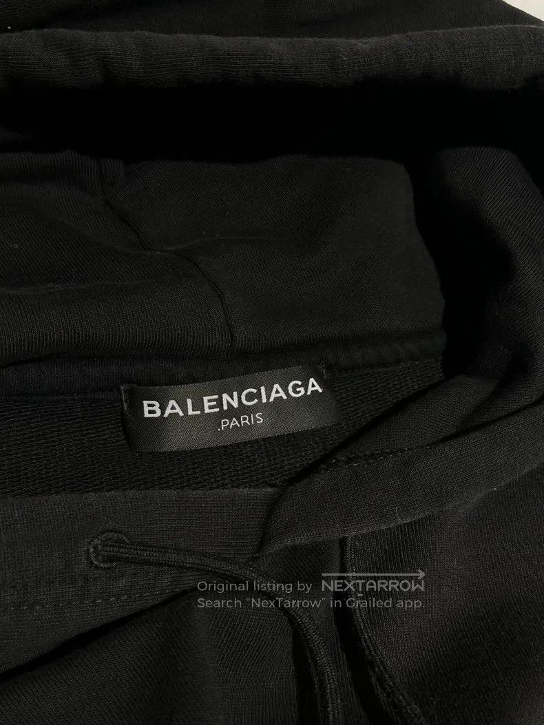 Balenciaga Balenciaga Cola Printed Hooded Sweatshirt Size US L / EU 52-54 / 3 - 3 Thumbnail