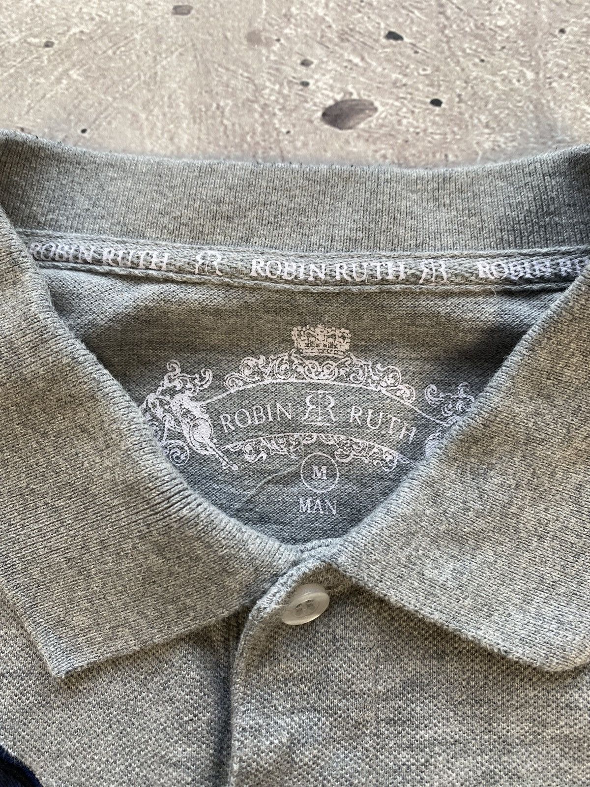 Robin Ruth × Vintage Rare Robin Rutn #3 Original Swiss Polo Chief Keef Style Y2K Size US M / EU 48-50 / 2 - 7 Thumbnail