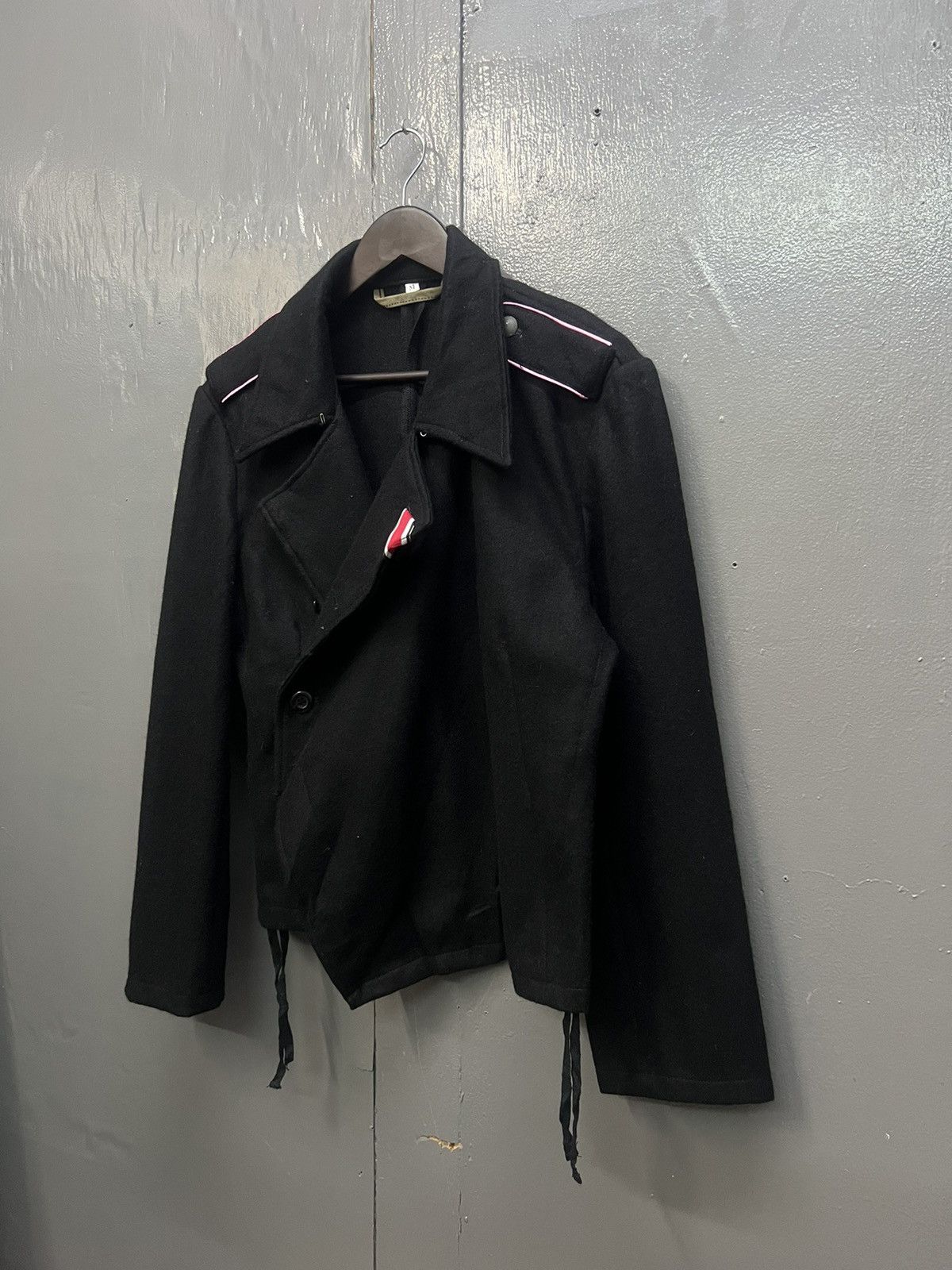 Vintage Vintage Wool Jacket Army Style Size US M / EU 48-50 / 2 - 2 Thumbnail