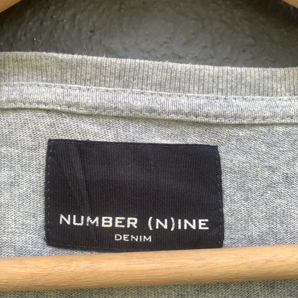 Number (N)ine Thrashed number nine v neck tee Size US L / EU 52-54 / 3 - 5 Thumbnail