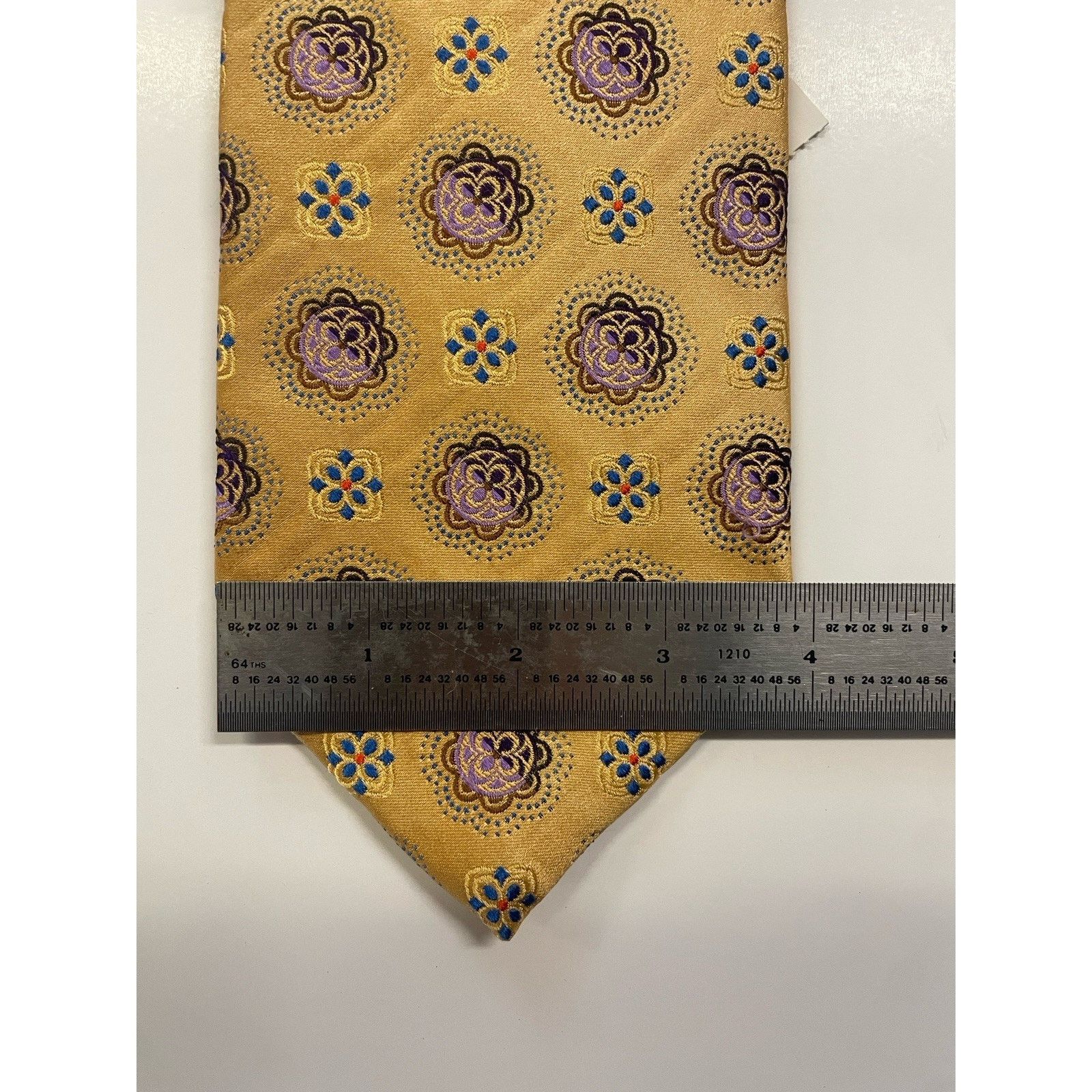Robert Talbott Robert Talbott Best of Class Men's Tie 100% Silk Size ONE SIZE - 4 Thumbnail