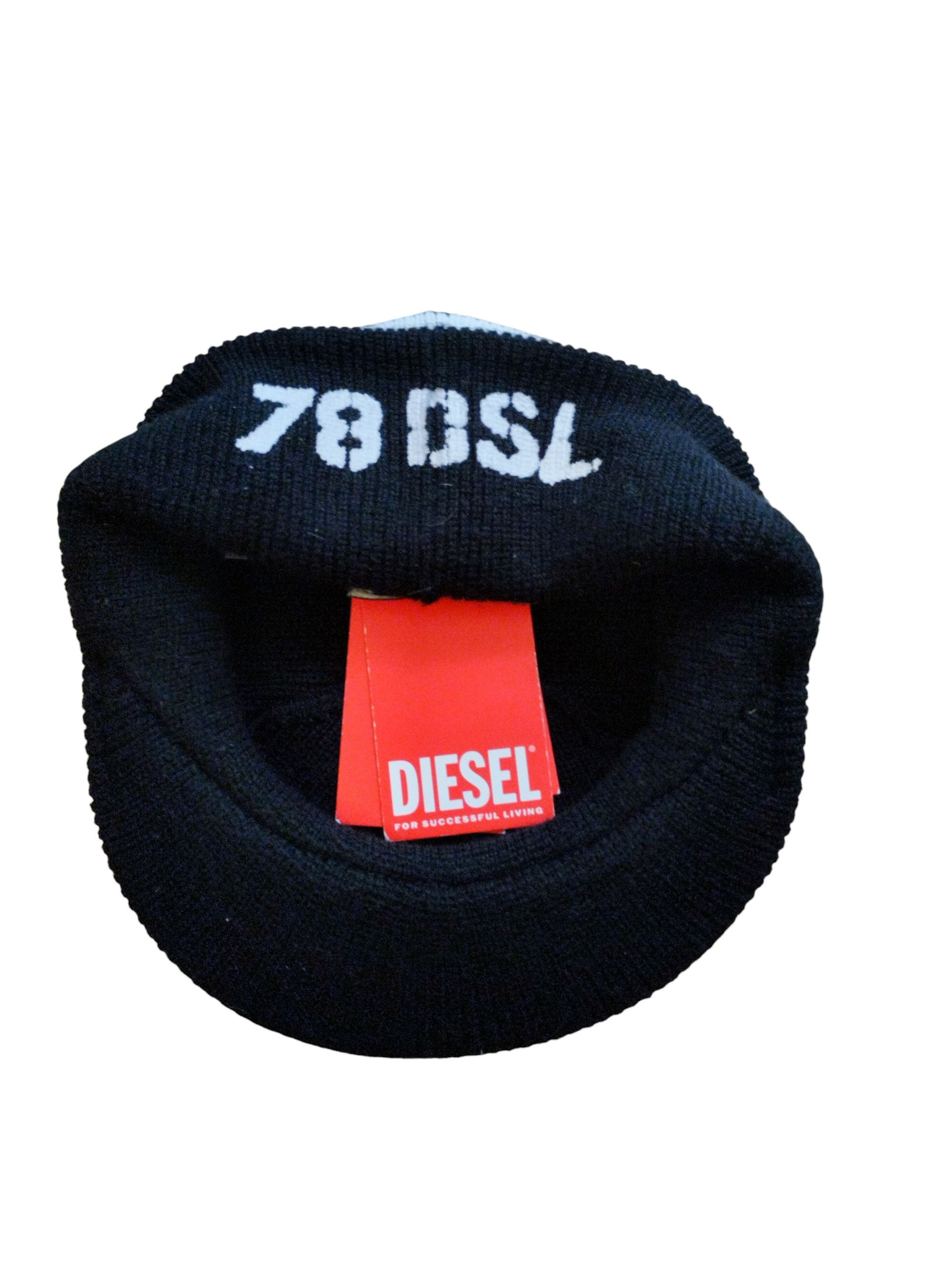 Diesel Diesel K Olden Beretto knitted hat Size ONE SIZE - 2 Thumbnail