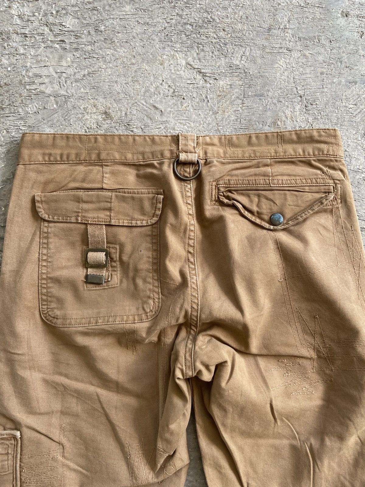 Ralph Lauren 2000s Ralph Lauren - Western Engineering Multipocket Pants Size US 29 - 16 Thumbnail