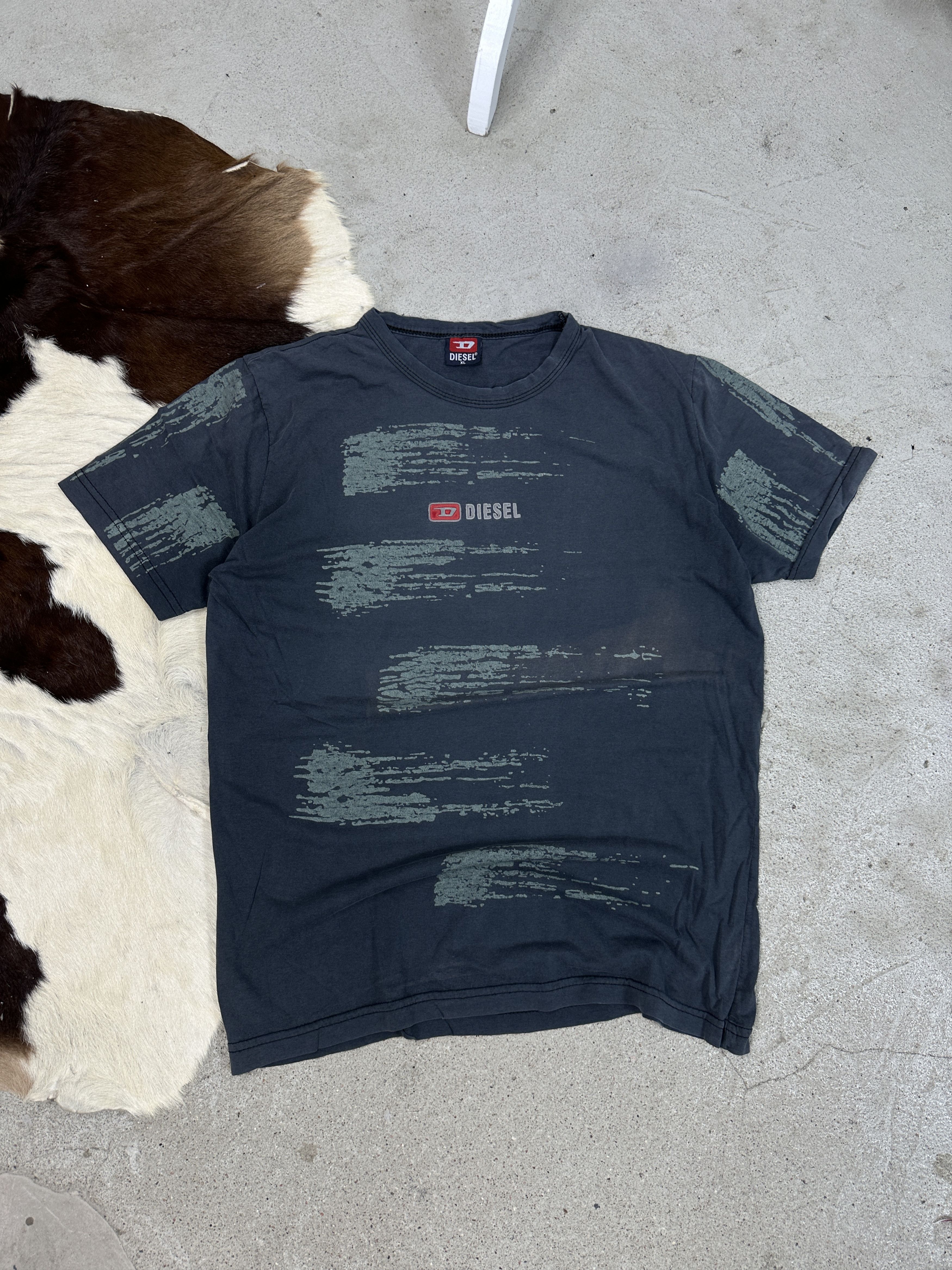 Diesel × Vintage Vintage Streetwear Grunge Biker Diesel T-shirt 00s Size US M / EU 48-50 / 2 - 3 Thumbnail