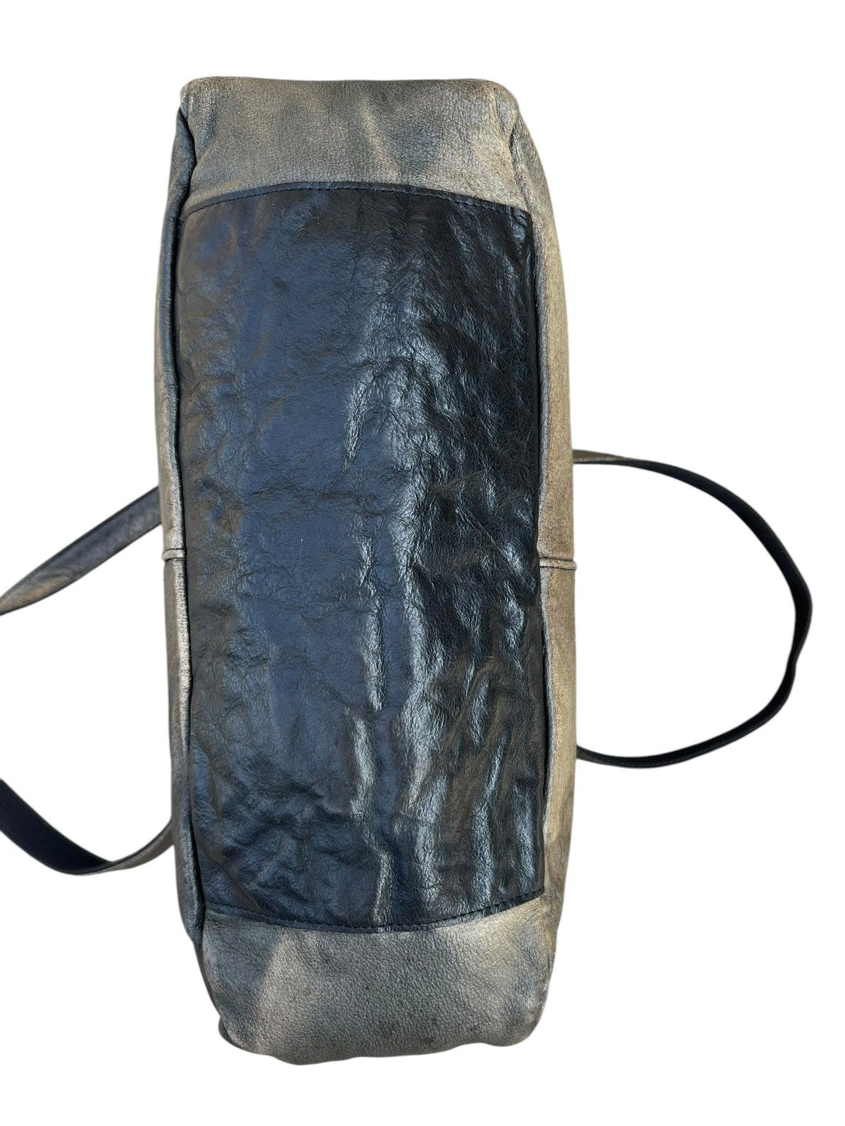 Japanese Brand Butler Verner Sails Japan Distressed Patina Leather Bag Size ONE SIZE - 17 Thumbnail