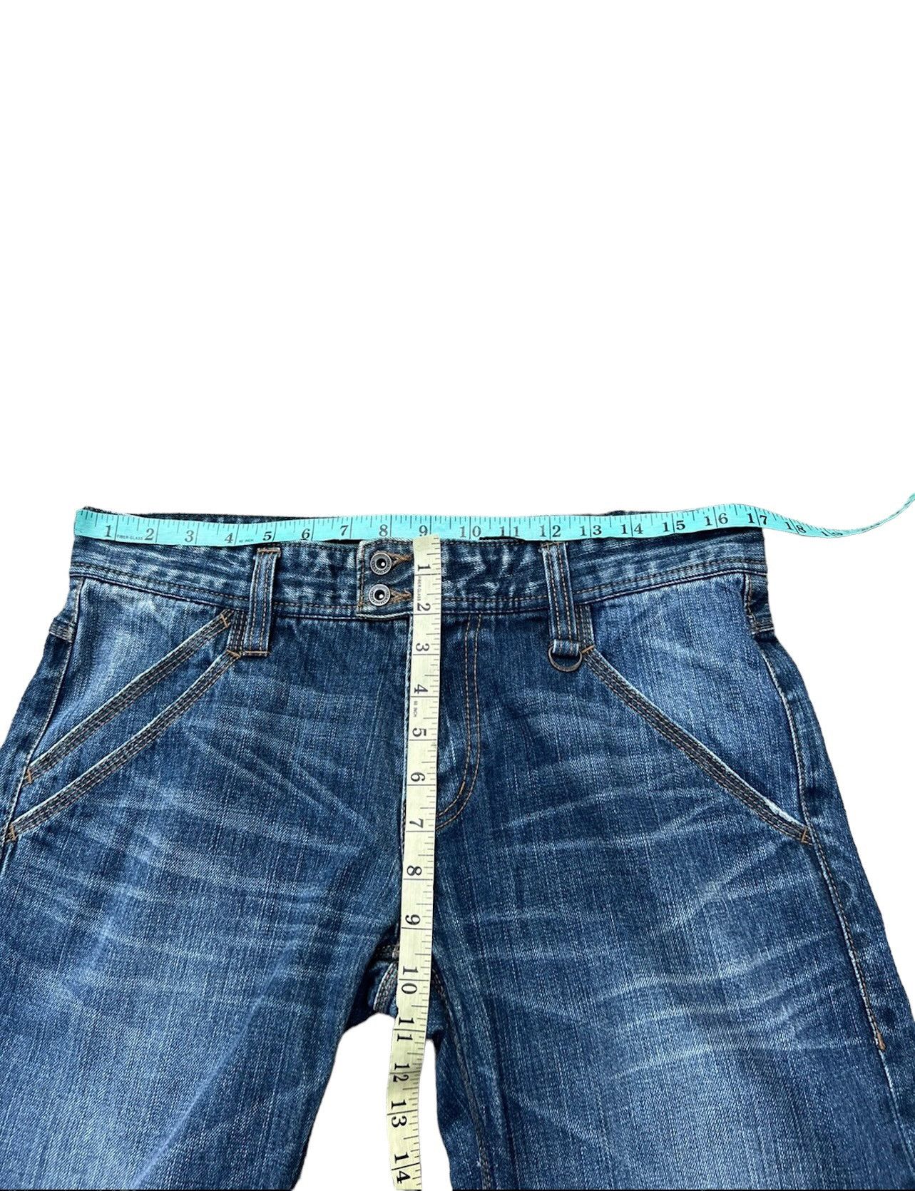 Nicole Club Wide Leg Nicole Club For Men Japan Fade Denim Jeans Size US 32 / EU 48 - 3 Thumbnail