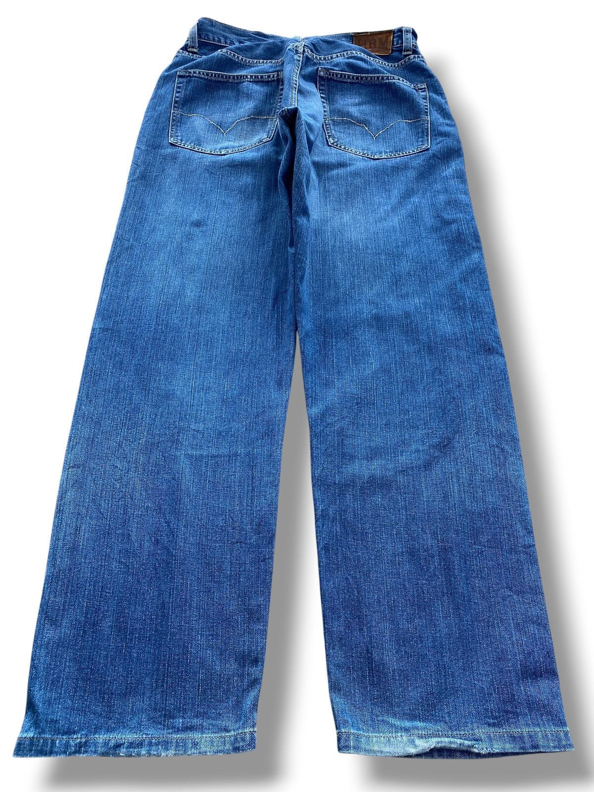 Japanese Brand Japanese Brand Faded Wash Ripped Straight Leg Style Jeans Size US 30 / EU 46 - 3 Thumbnail