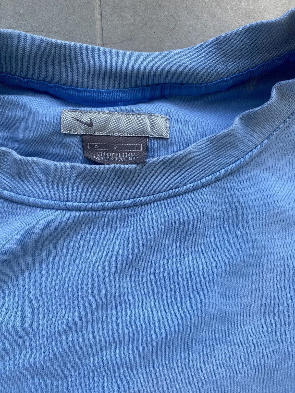 Nike Baby blue Nike sweater Size US L / EU 52-54 / 3 - 4 Thumbnail