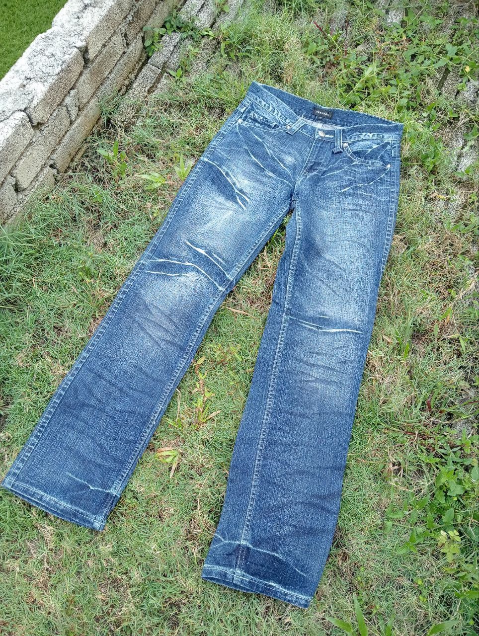 Japanese Brand JAPANESE ZEROSAIL DISTRESSED LOOK BLUE JEANS Size US 32 / EU 48 - 2 Thumbnail