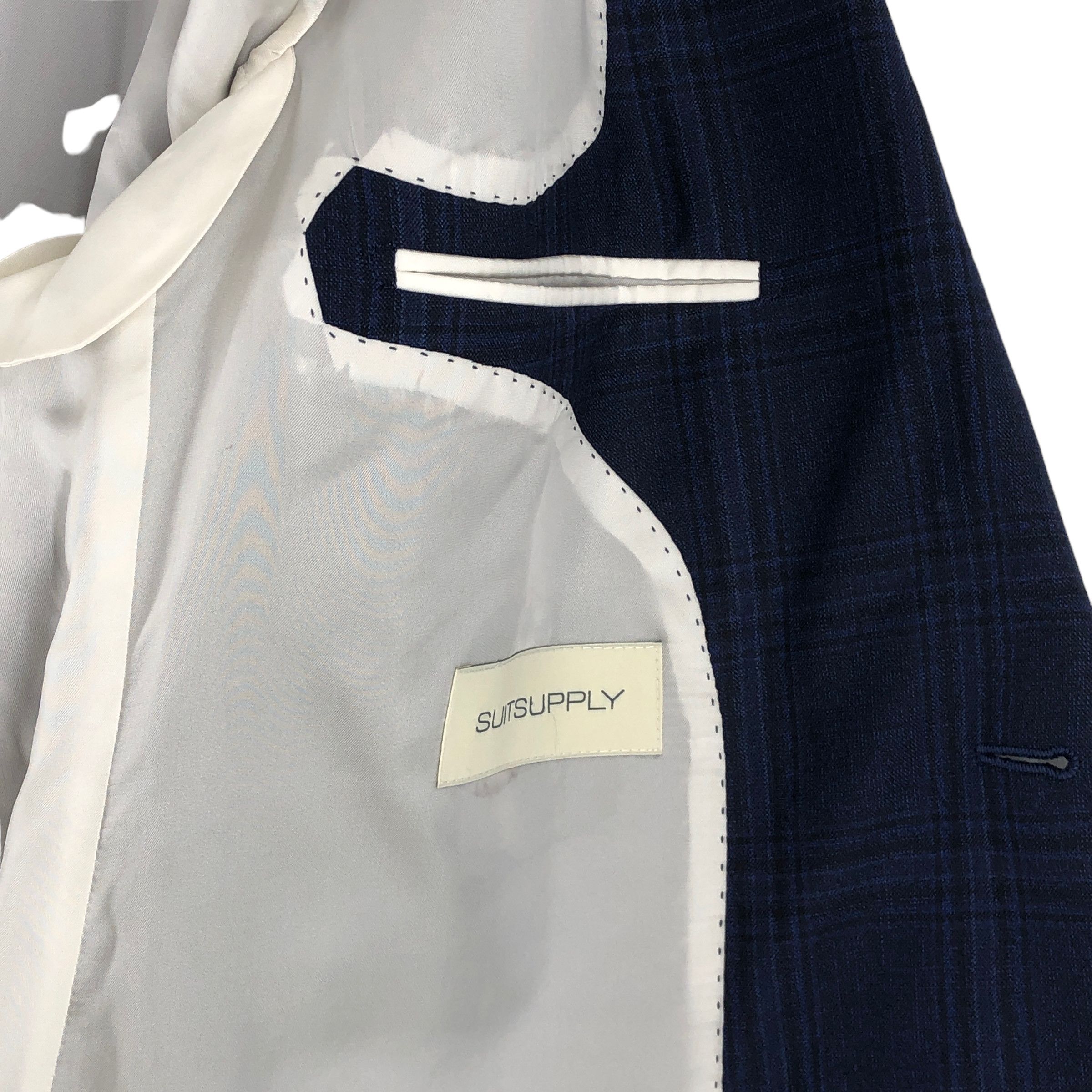 Suitsupply La Spalla Wool Blazer Size 4XL (EU:118; UK:50; US:50L) Size 50L - 7 Thumbnail