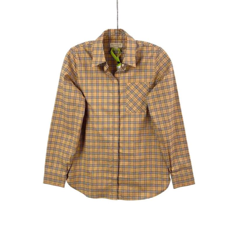 Burberry Burberry Khaki Cotton Women's Shirt Size ONE SIZE - 1 Thumbnail