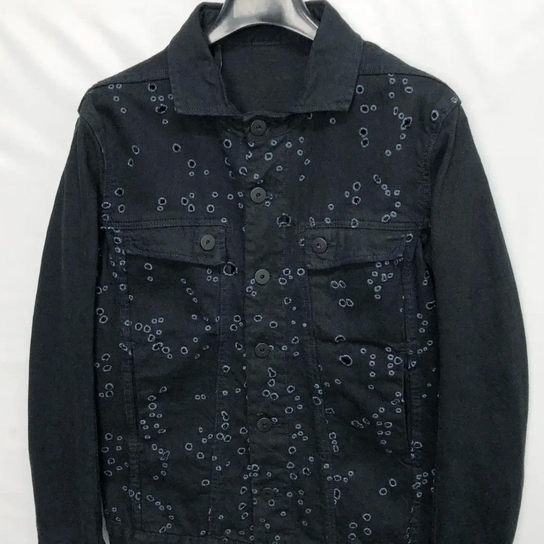 Boris Bidjan Saberi Boris bidjan Saberi Tejana Denim Jacket Size US L / EU 52-54 / 3 - 3 Thumbnail