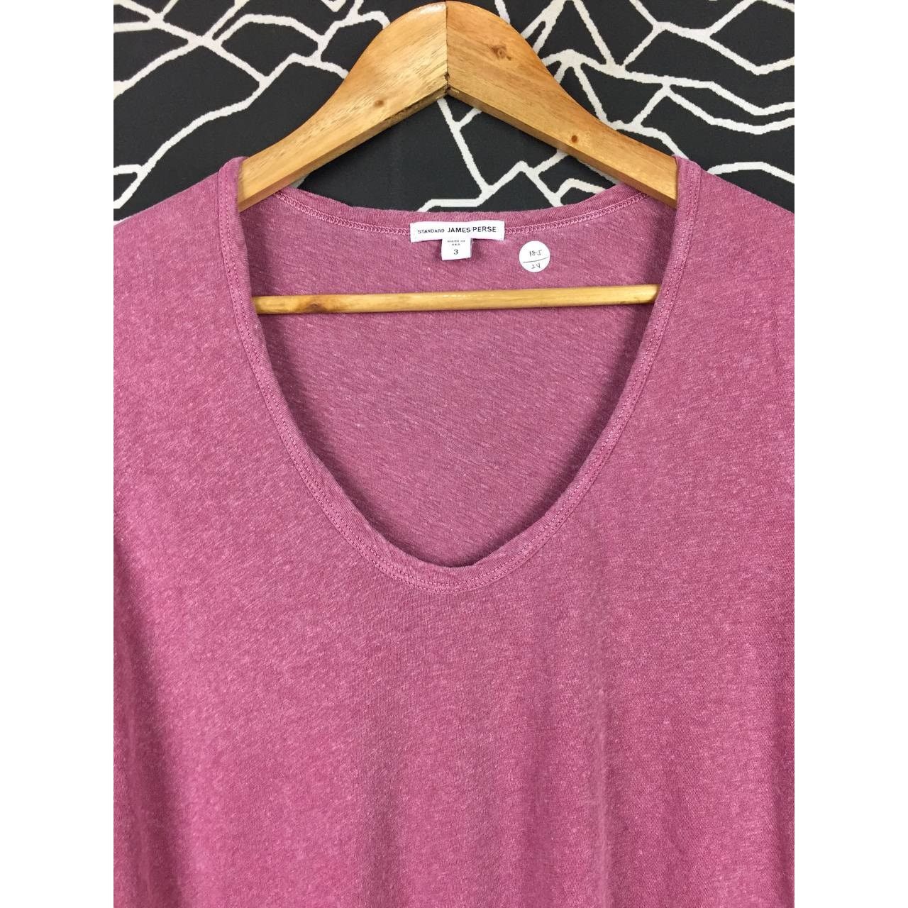 James Perse James Perse Made In Usa Basic Scoop Neck Tee Size M / US 6-8 / IT 42-44 - 3 Thumbnail