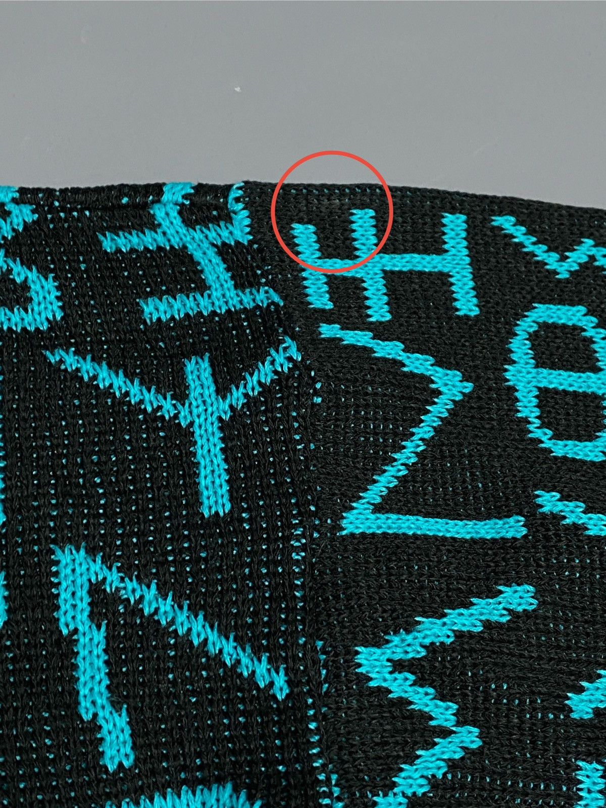 Other Vintage IN DESIGN Abstract Alphabet Acrylic Sweater USA Sz L Size US L / EU 52-54 / 3 - 24 Thumbnail