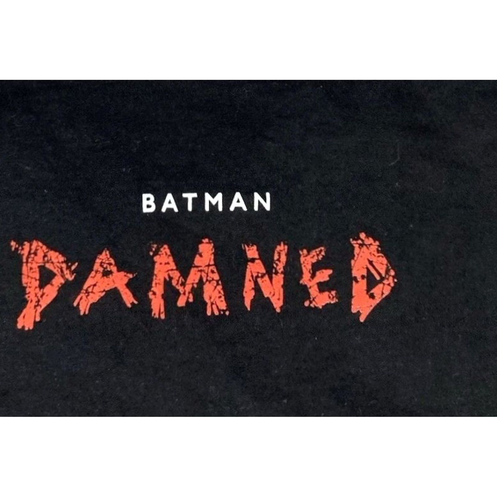 Hanes Batman Damned DC Comics Graphic T-shirt Men Medium Graphitti Designs Black Label Size US M / EU 48-50 / 2 - 6 Thumbnail