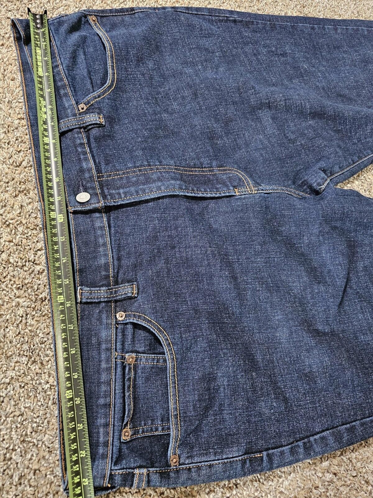 Lucky Brand Lucky Brand 46x29 Tag 46/32 Jeans 181 Relaxed Straight Blue Size US 44 / EU 60 - 6 Thumbnail