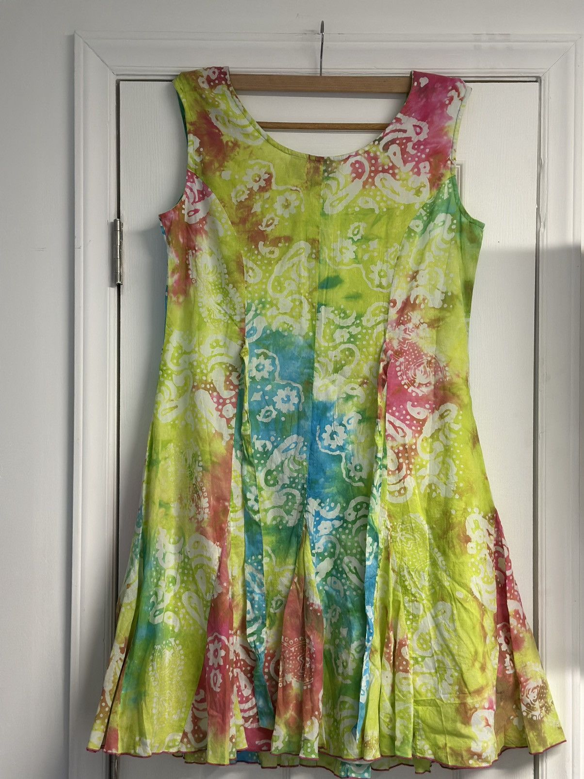Other Vintage Tiedie Dress! Size L / US 10 / IT 46 - 5 Thumbnail