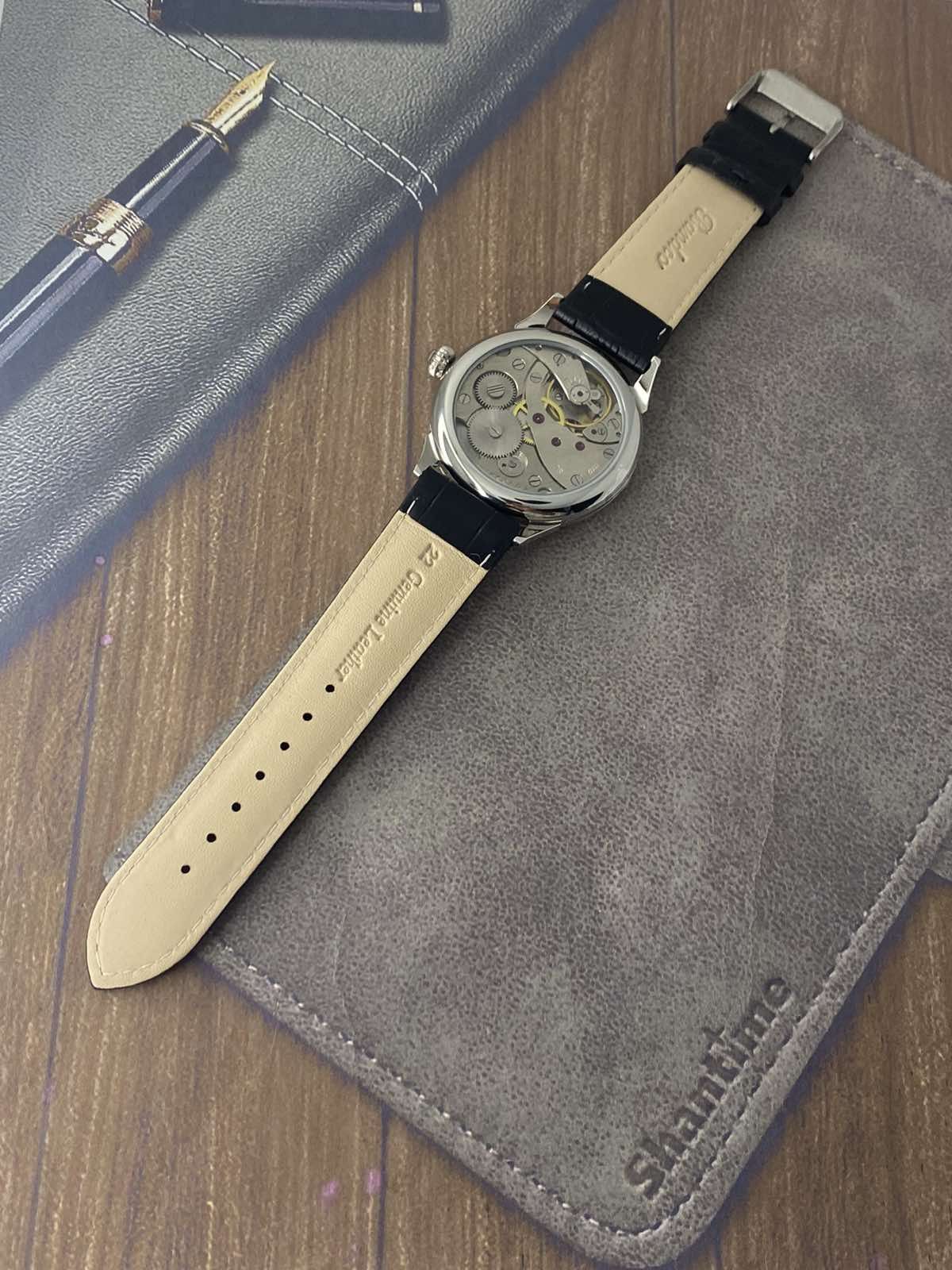 Vintage Vintage Soviet Mens watch "Molnija" 1980s, Mechanical USSR Size ONE SIZE - 6 Thumbnail