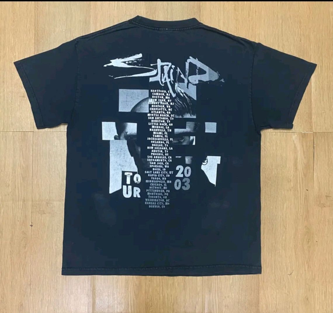 Band Tees 💥Best Offer💥Vintage Staind 14 Shades Of Grey Band Tshirt Size US M / EU 48-50 / 2 - 2 Thumbnail