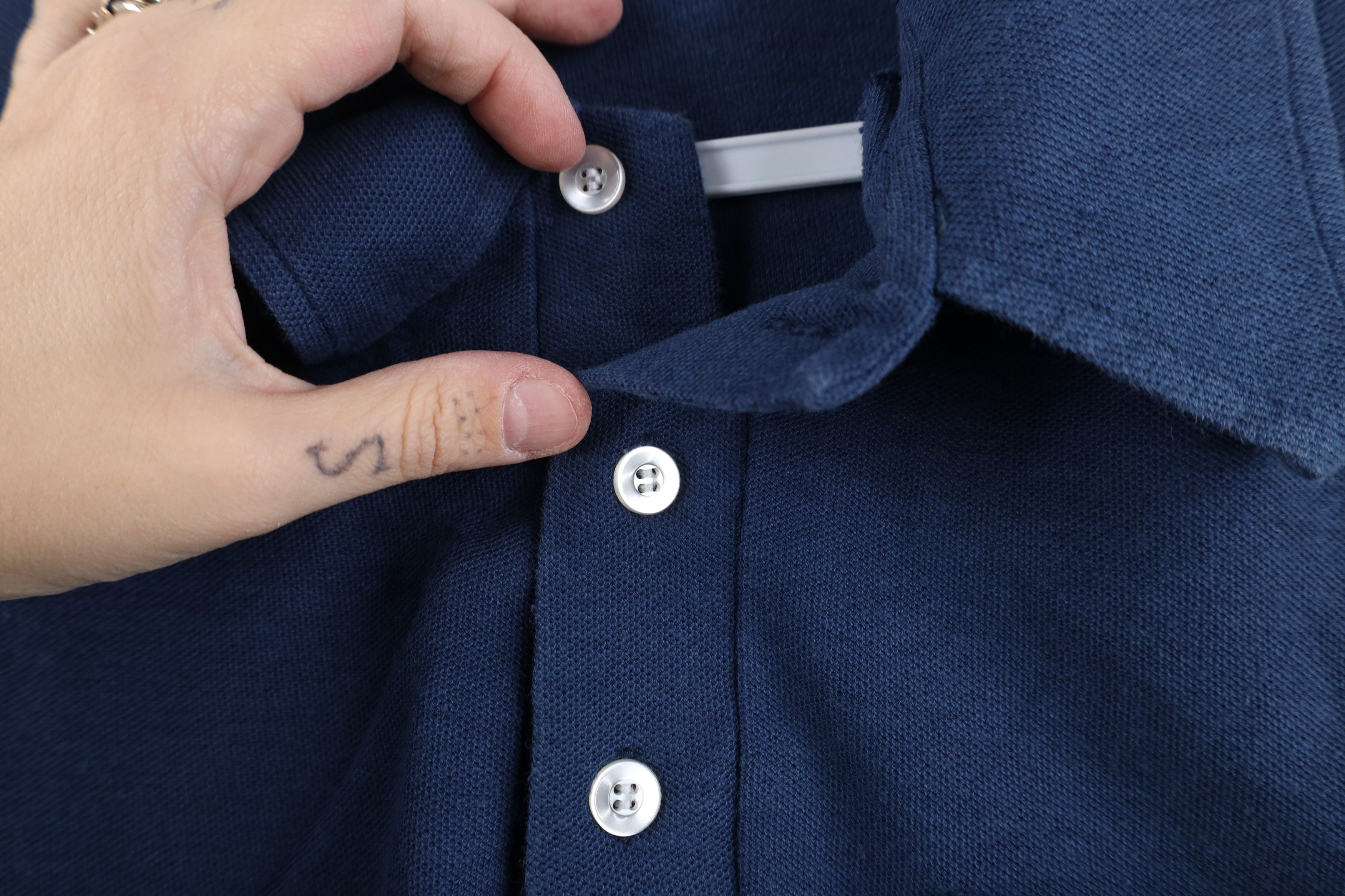Fruit Of The Loom Vintage 60s 70s Fruit of the Loom Blank Golf Polo Shirt USA Size US M / EU 48-50 / 2 - 5 Thumbnail