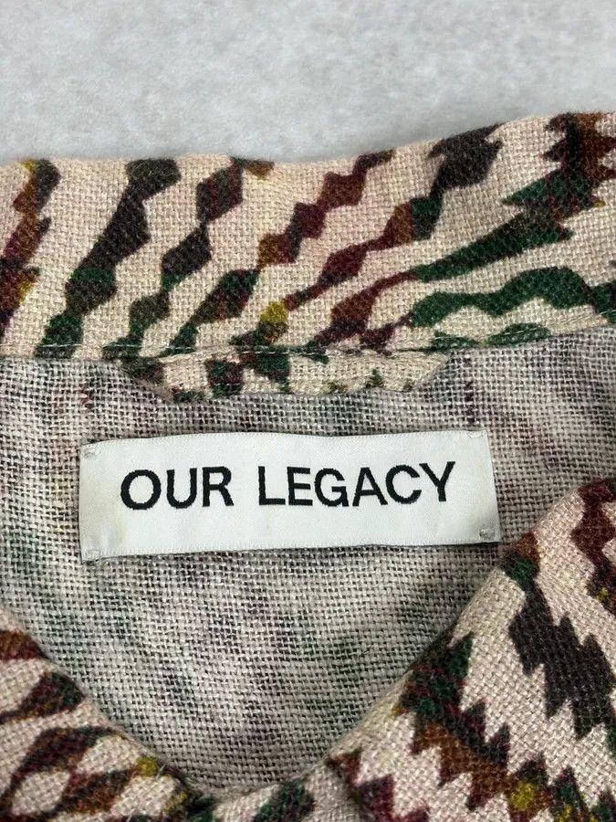 Our Legacy Our Legacy Multicolor Psycho Hallucination Box Shirt Size US L / EU 52-54 / 3 - 10 Thumbnail