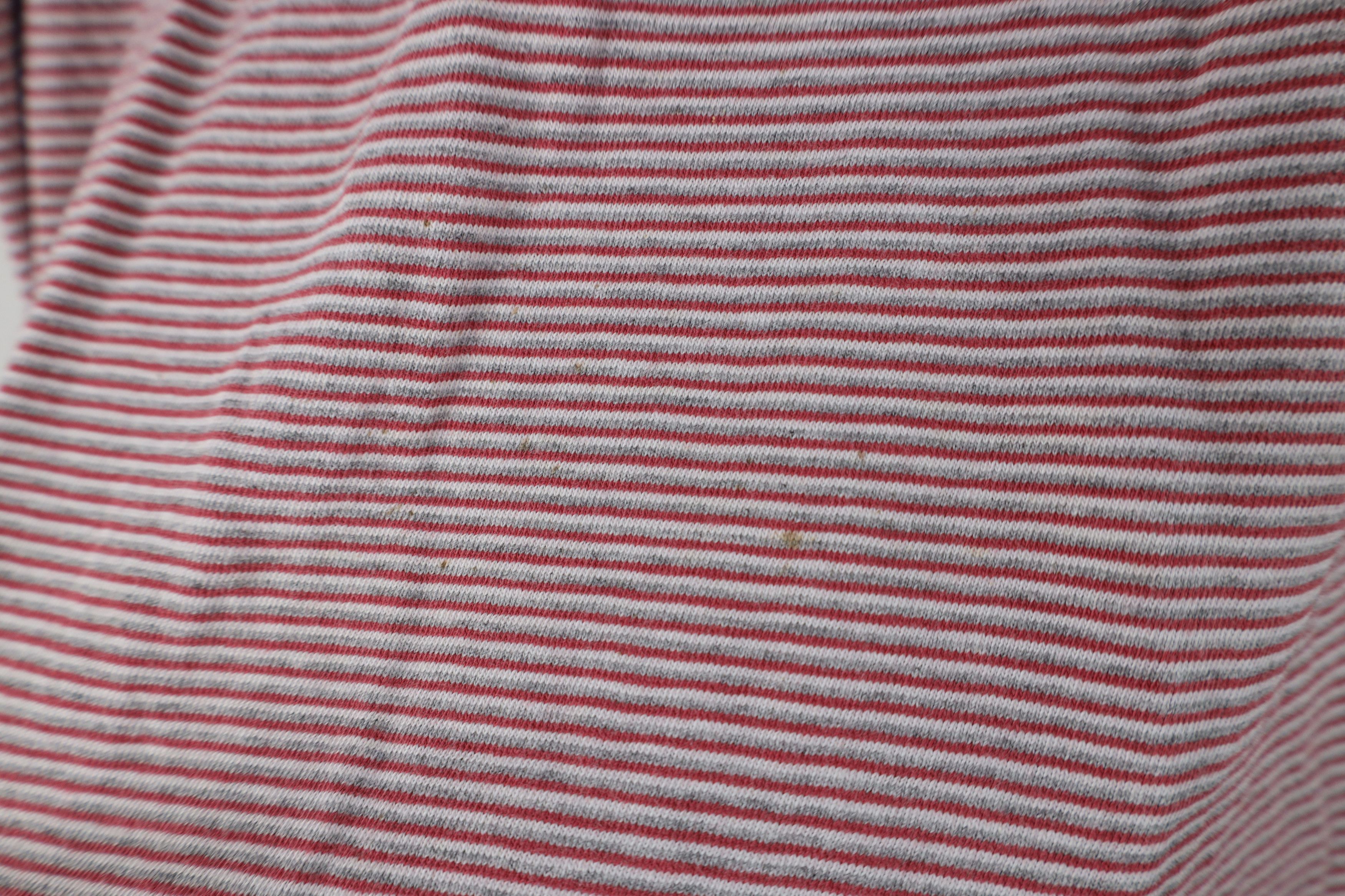 Vintage Vintage 90s Streetwear Blank Striped Short Sleeve T-Shirt Size US XL / EU 56 / 4 - 5 Thumbnail