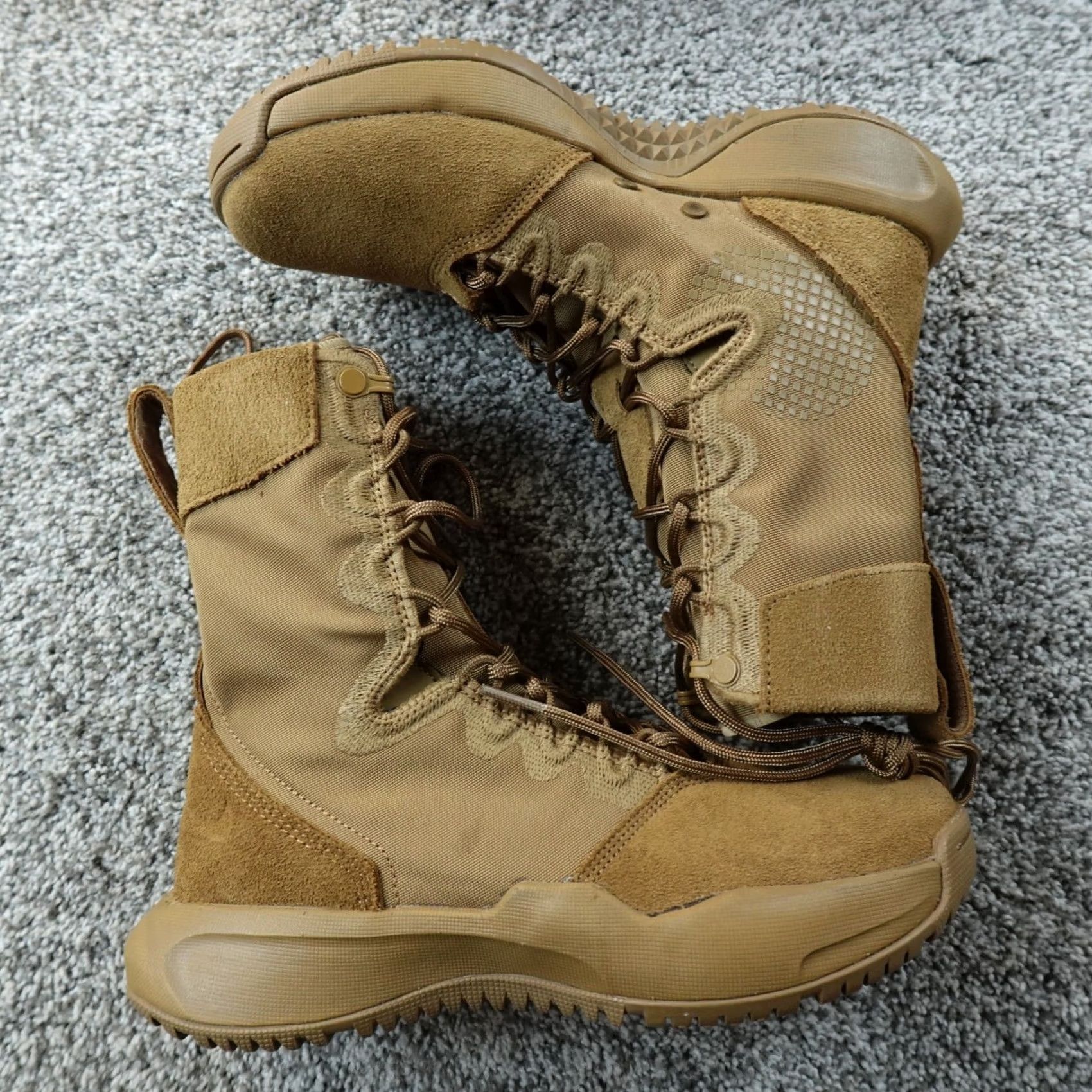 Nike Nike SFB Boot Mens 6.5 Brown Combat Leather Rubber Mid-Calf Small Details Size US 7 / EU 40 - 3 Thumbnail