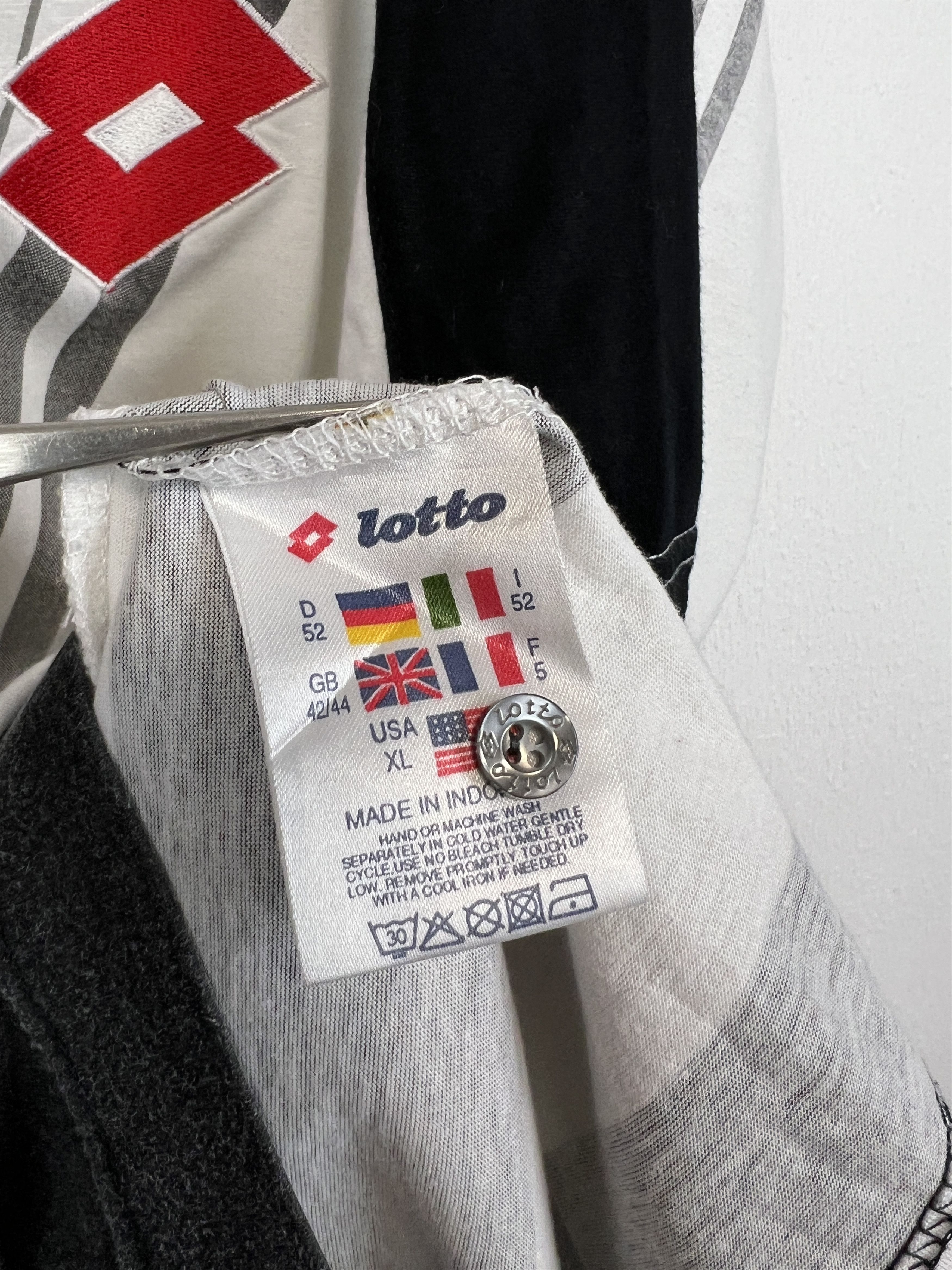 Lotto Sport Vintage 90's Lotto Boris Becker Tennis Shirt Jersey Trikot Size US XL / EU 56 / 4 - 7 Thumbnail