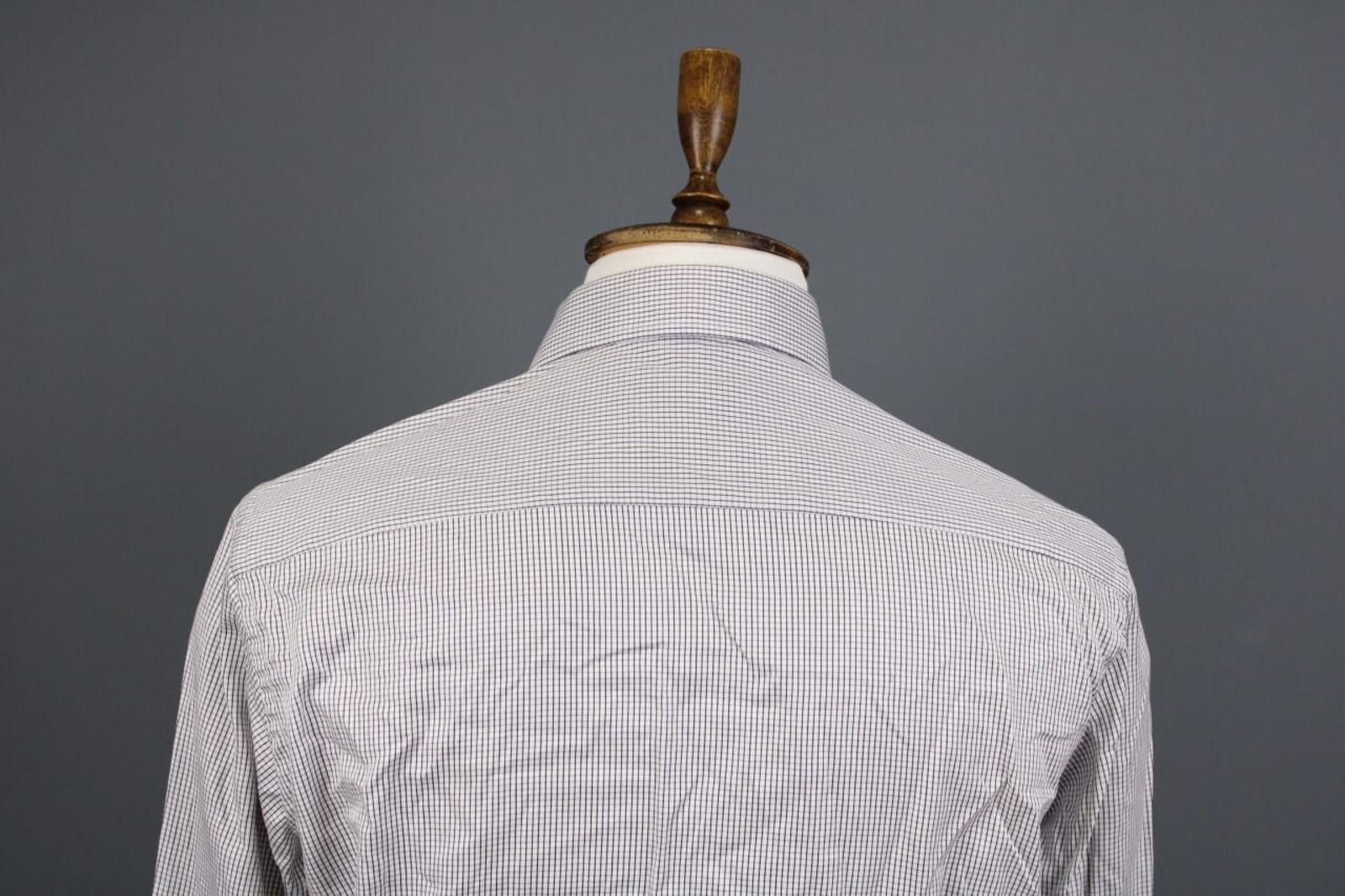 Eton Eton Contemporary Fit Check Button Down Shirt Size 41 / 16 Size US M / EU 48-50 / 2 - 7 Thumbnail