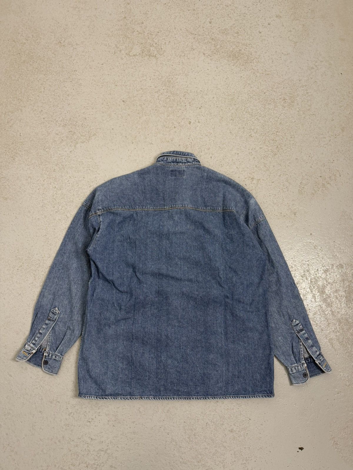 CLOSED × Marithe + Francois Girbaud 80s Marithe Francois Girbaud For Closed Giant Pockets Shirt Size US L / EU 52-54 / 3 - 15 Thumbnail